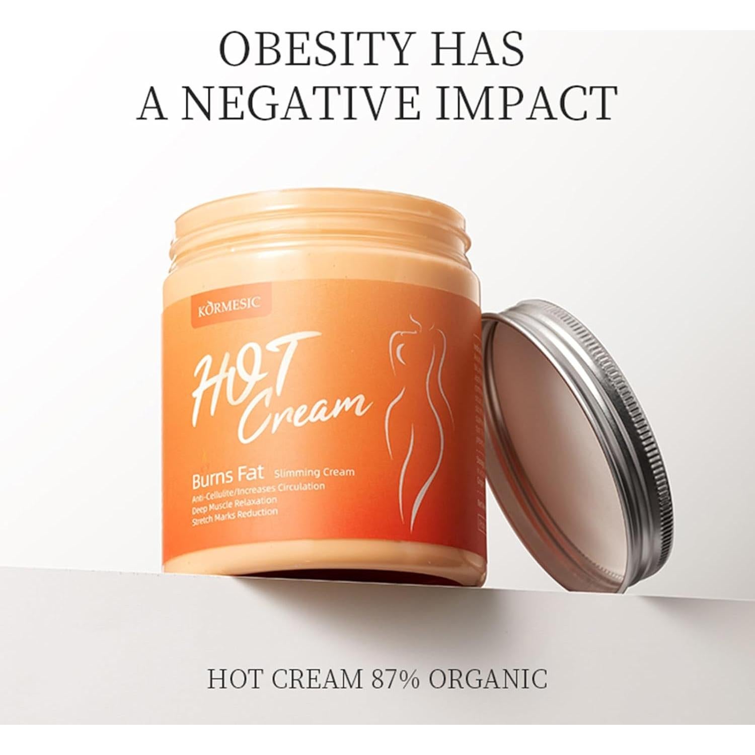 Crema Caliente Anticelulitis Jengibre 250g - YJLYQF