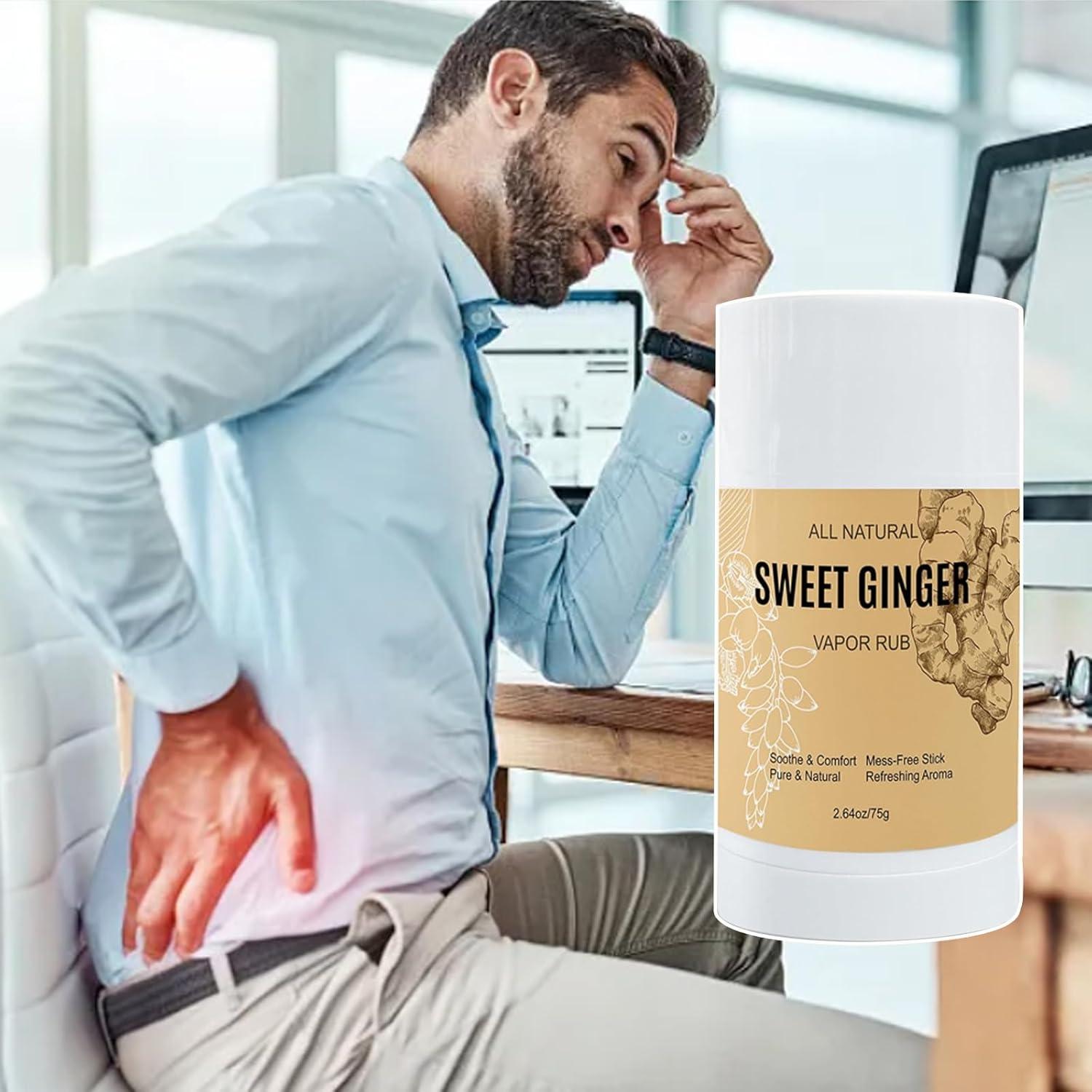 Bálsamo de Vapor FITactic Jengibre Dulce 2pcs Natural