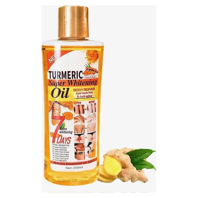 Aceite Esencial de Cúrcuma 200ml - Hidratante y Anti-envejecimiento