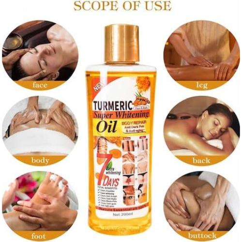 Aceite Esencial de Cúrcuma 200ml - Hidratante y Anti-envejecimiento