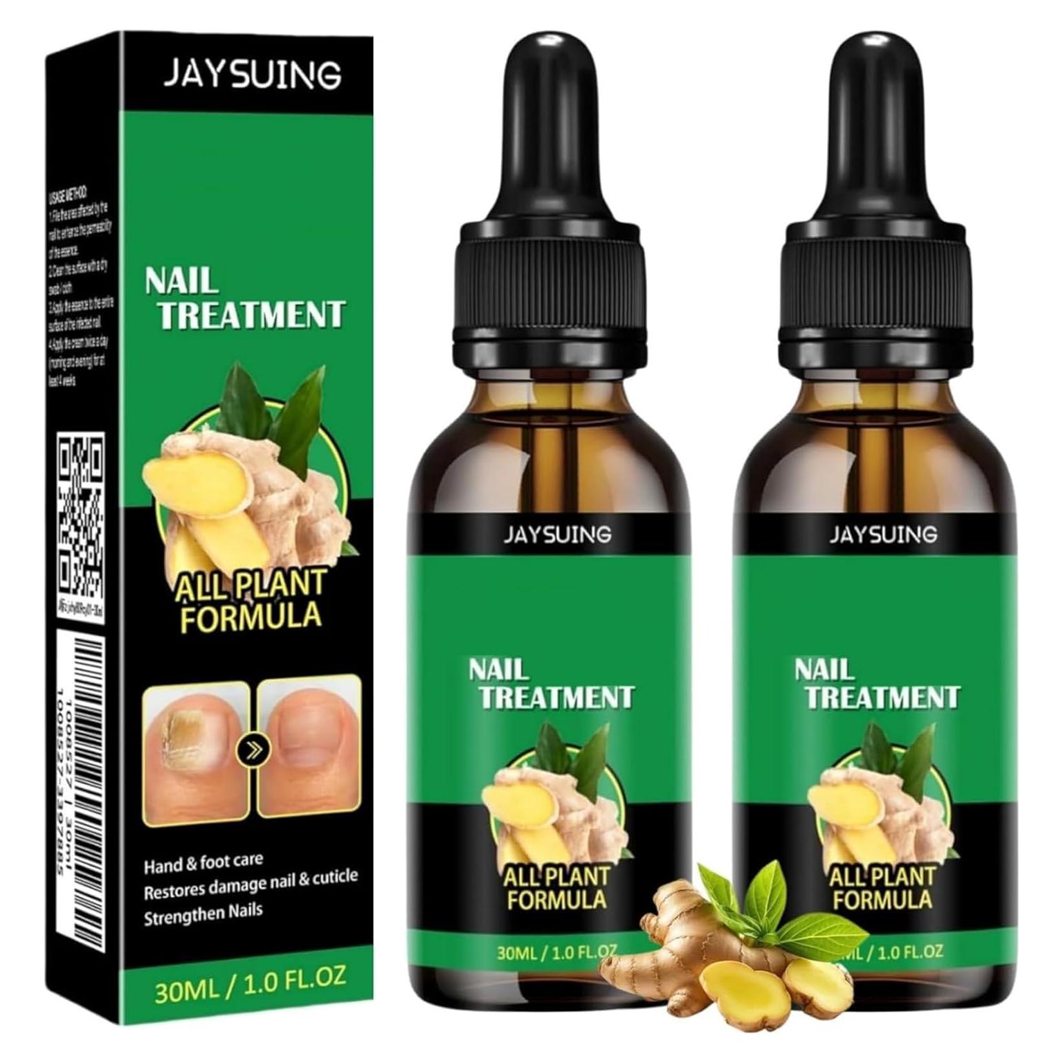 Suero de Uñas de Jengibre Jingchangdian 2 Pcs - Cuidado Cutículas