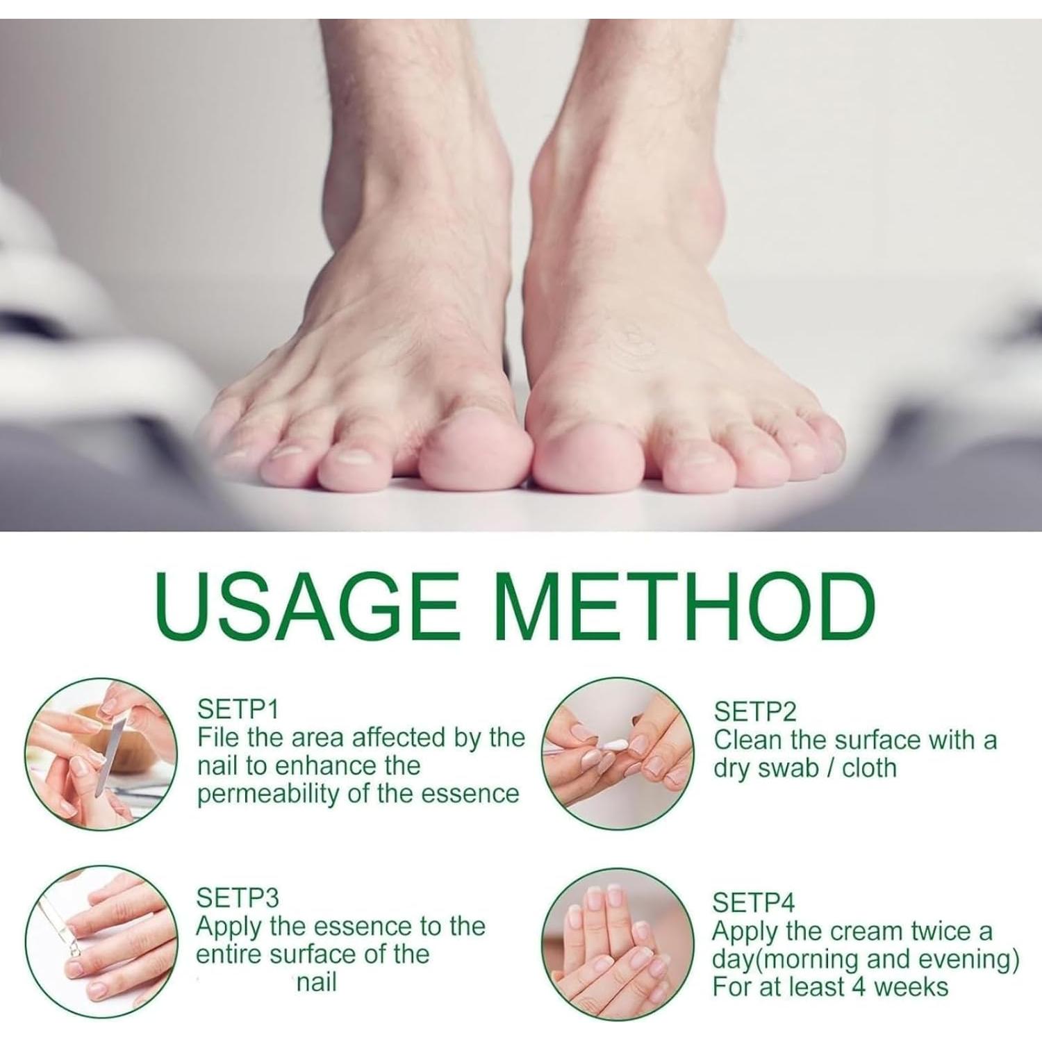 Suero de Uñas de Jengibre Jingchangdian 2 Pcs - Cuidado Cutículas