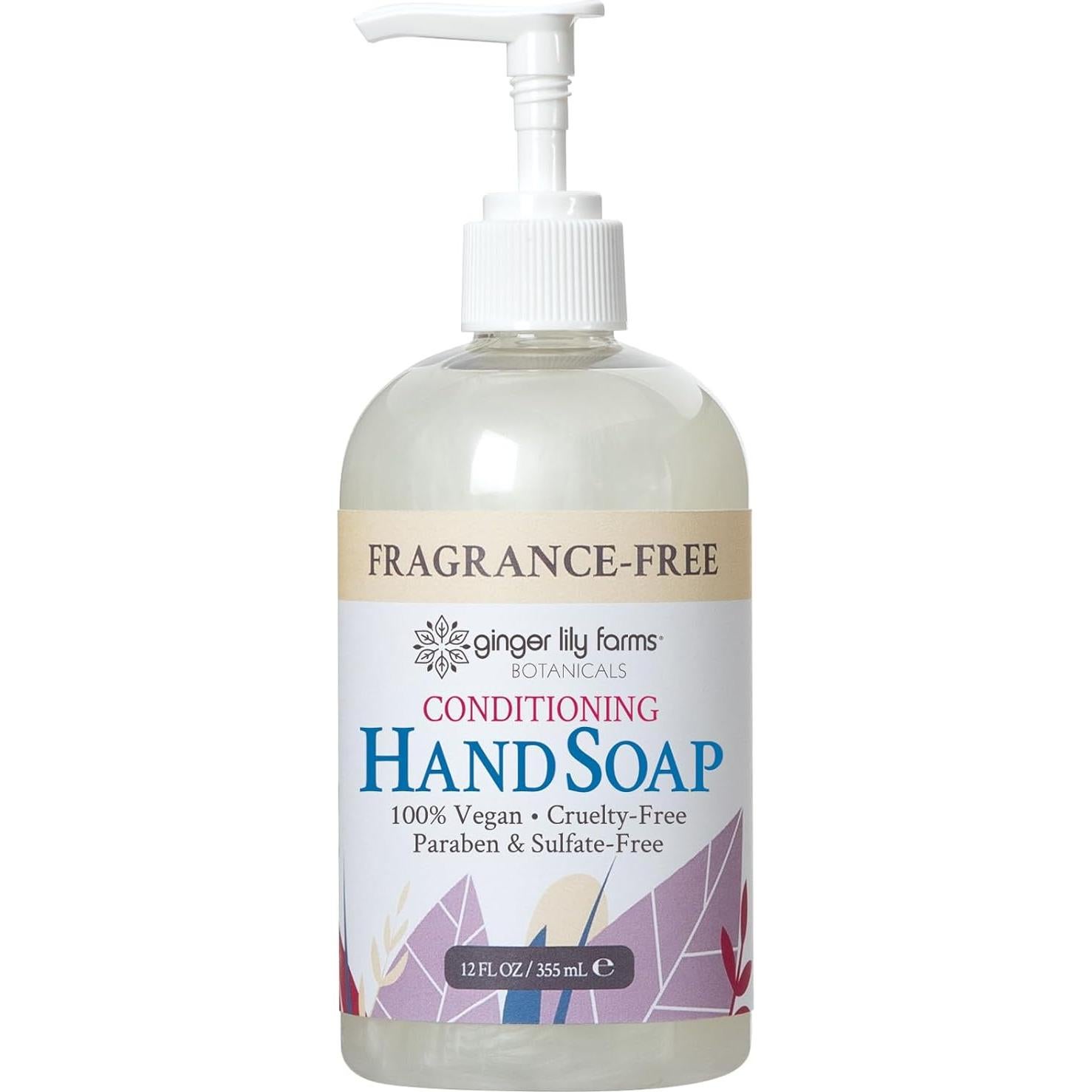 Jabón Líquido de Manos Multiusos Ginger Lily Farms 12 oz x 6