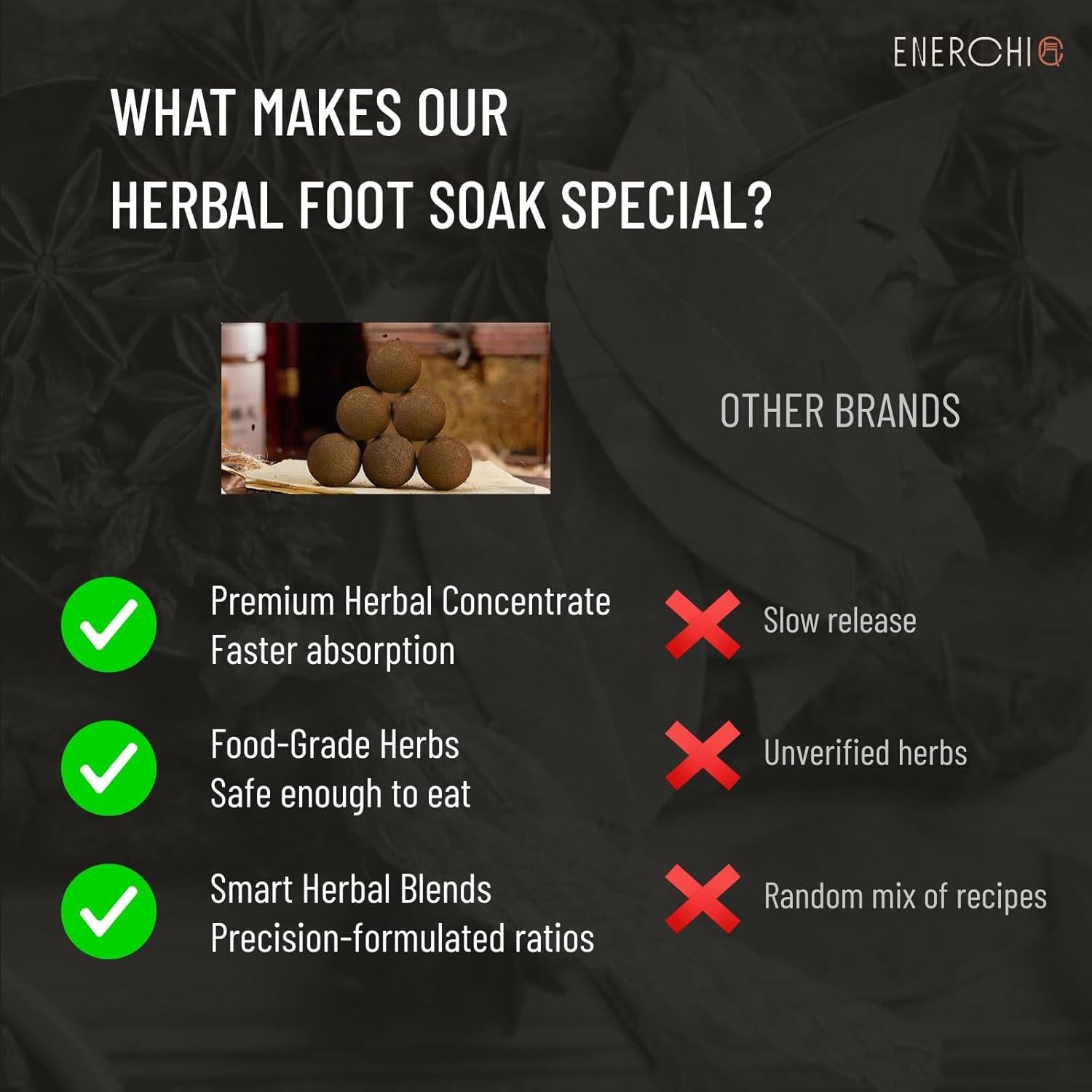 Remojo de Pies de Jengibre Enerchi - Sales Naturales Antihinchazón