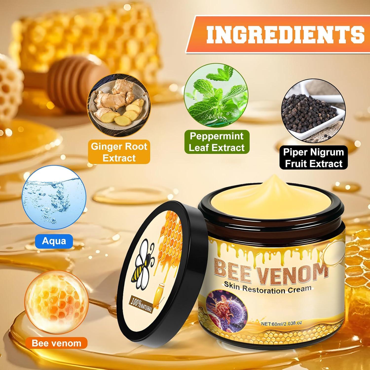 Crema de Restauración de Piel VOYOCUGE con Veneno de Abeja 2PCS