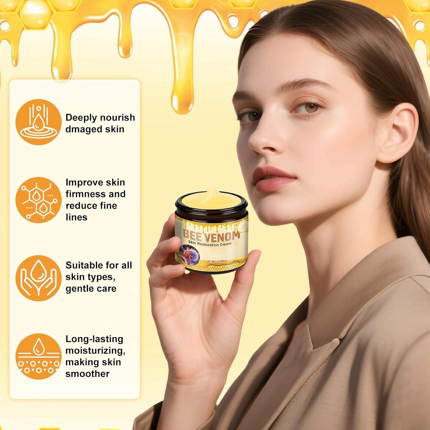 Crema de Restauración de Piel VOYOCUGE con Veneno de Abeja 2PCS