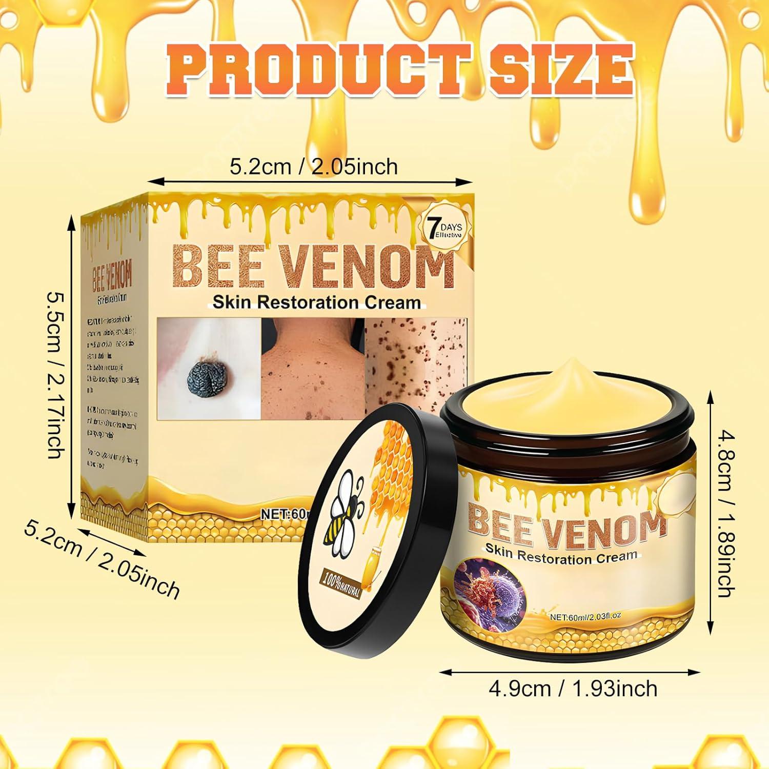 Crema de Restauración de Piel VOYOCUGE con Veneno de Abeja 2PCS