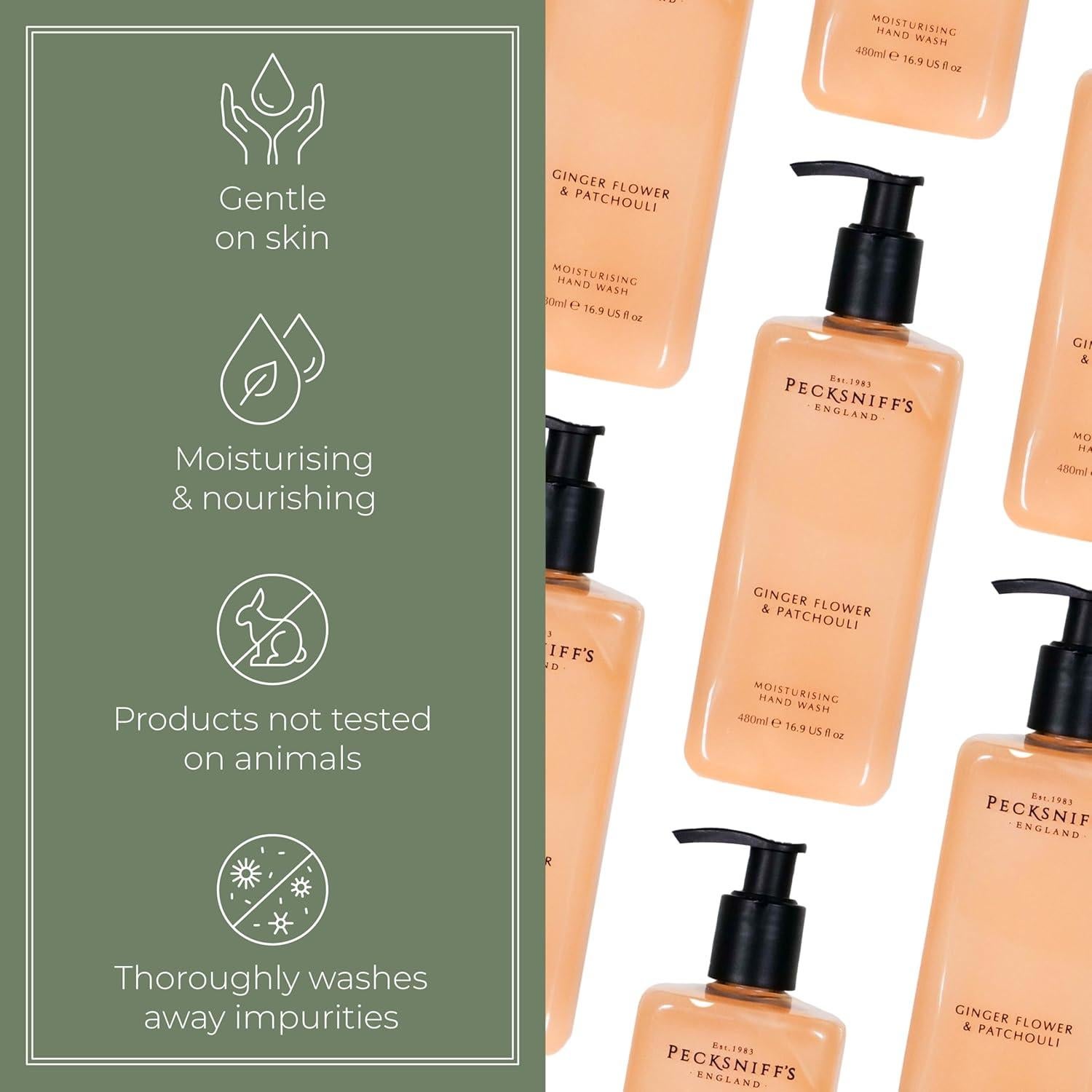 Jabón de Manos Hidratante Pecksniff's 480ml Flor de Jengibre