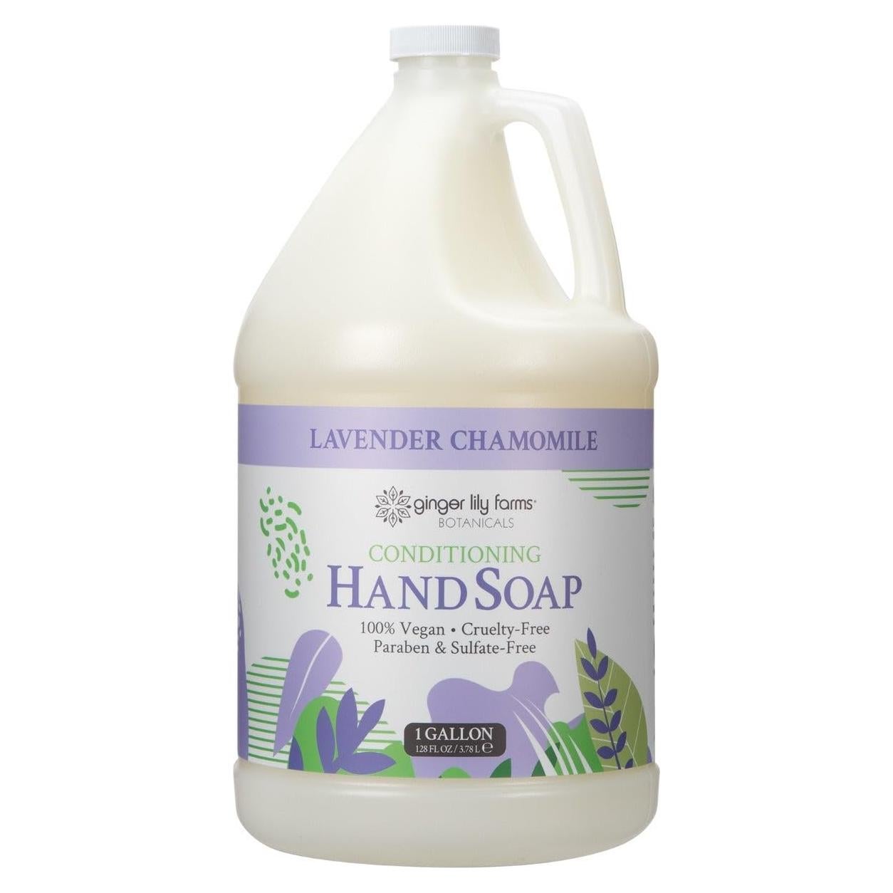 Jabón Líquido de Manos Multiusos Ginger Lily 1 Galón Vegano