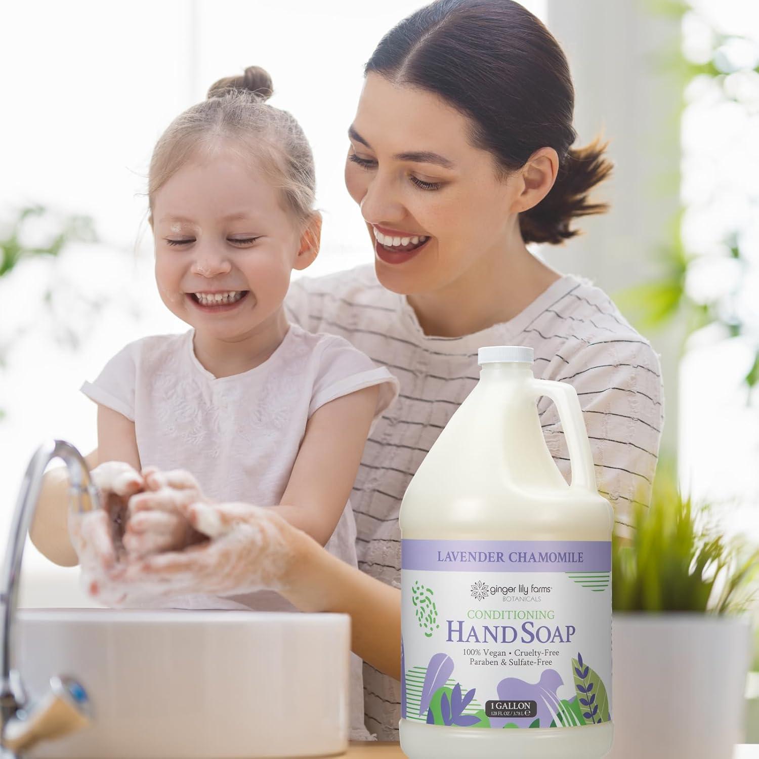 Jabón Líquido de Manos Multiusos Ginger Lily 1 Galón Vegano