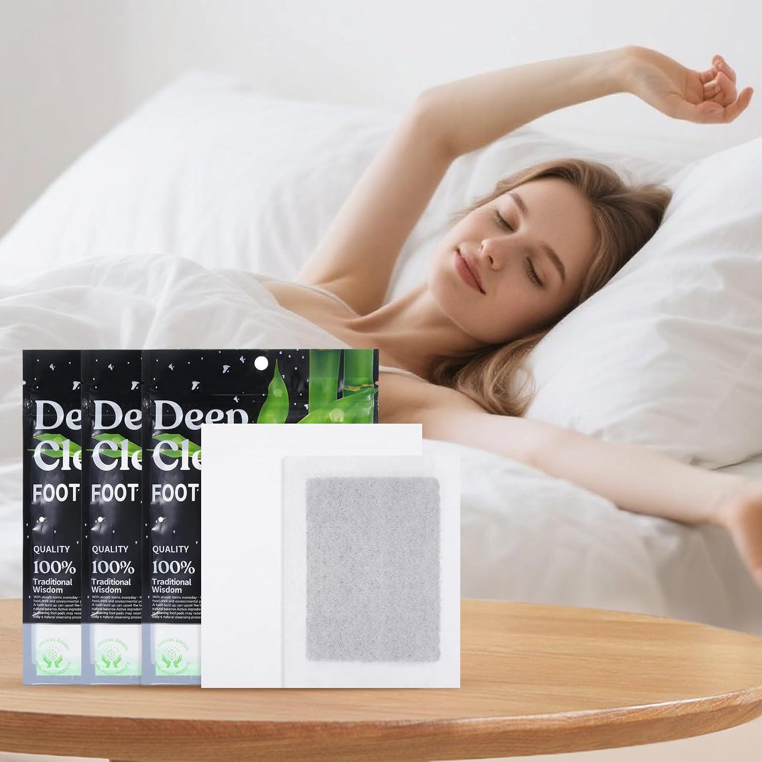 30 Parches de Limpieza Profunda para Pies Yylaiire 8x6 cm