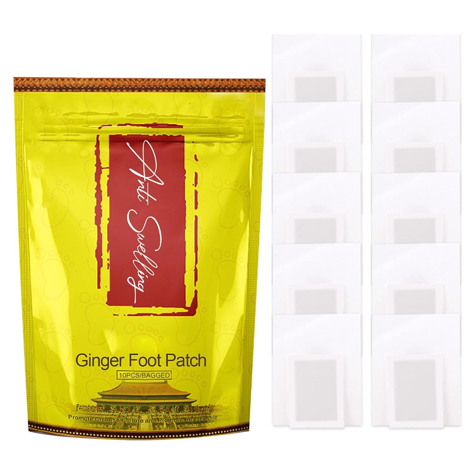 Parches Desintoxicantes de Jengibre Rosarden - 10 Piezas