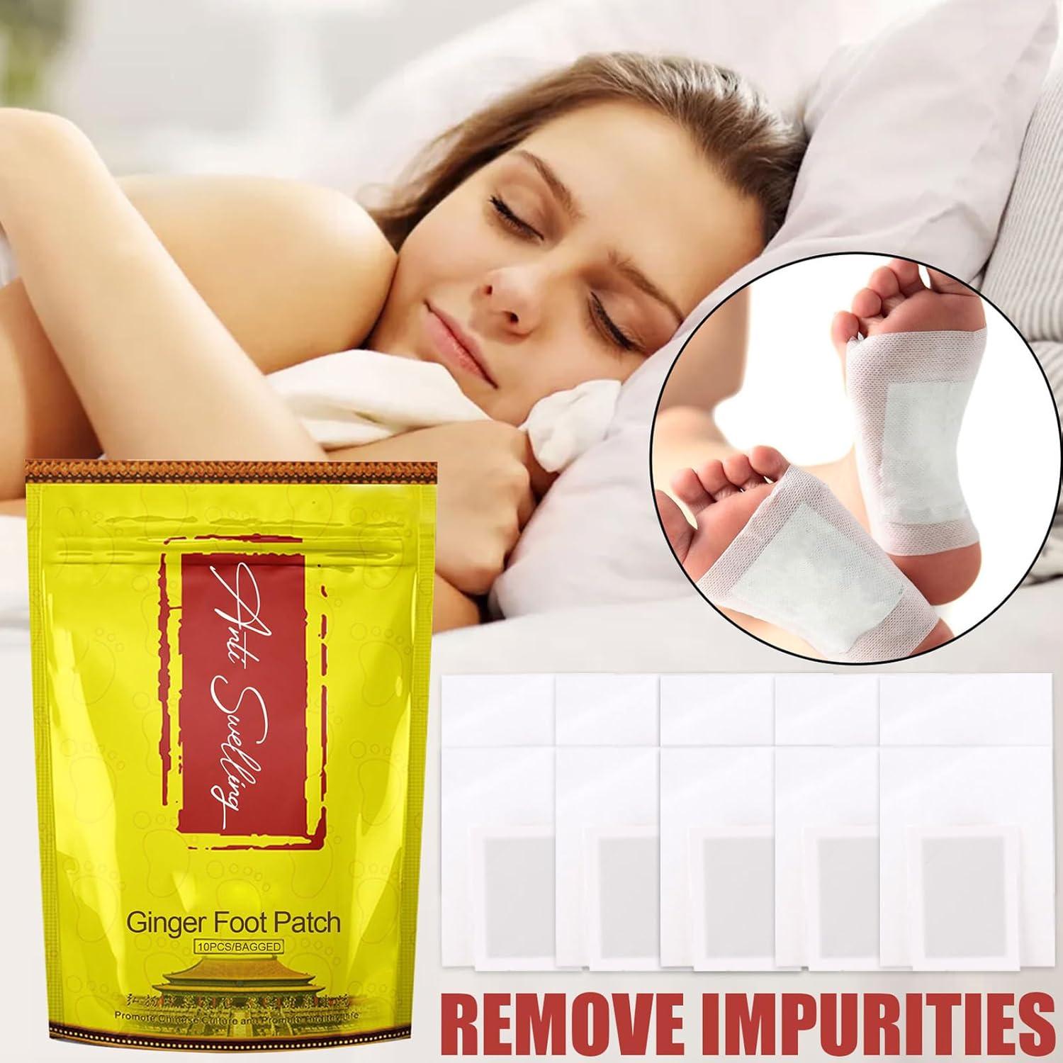 Parches Desintoxicantes de Jengibre Rosarden - 10 Piezas