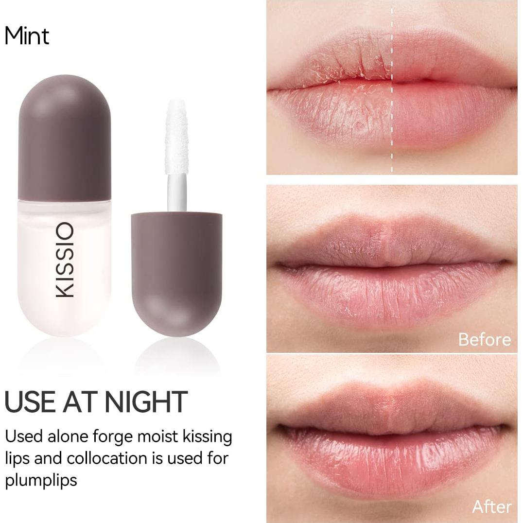 Set de Aumento de Labios KISSIO 2PCS Hidratante Diurno y Nocturno