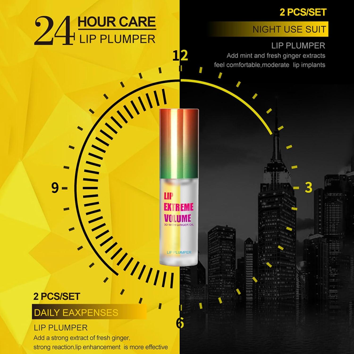 Juego de Aumento de Labios Rosarden - Voluminizador Hidratante