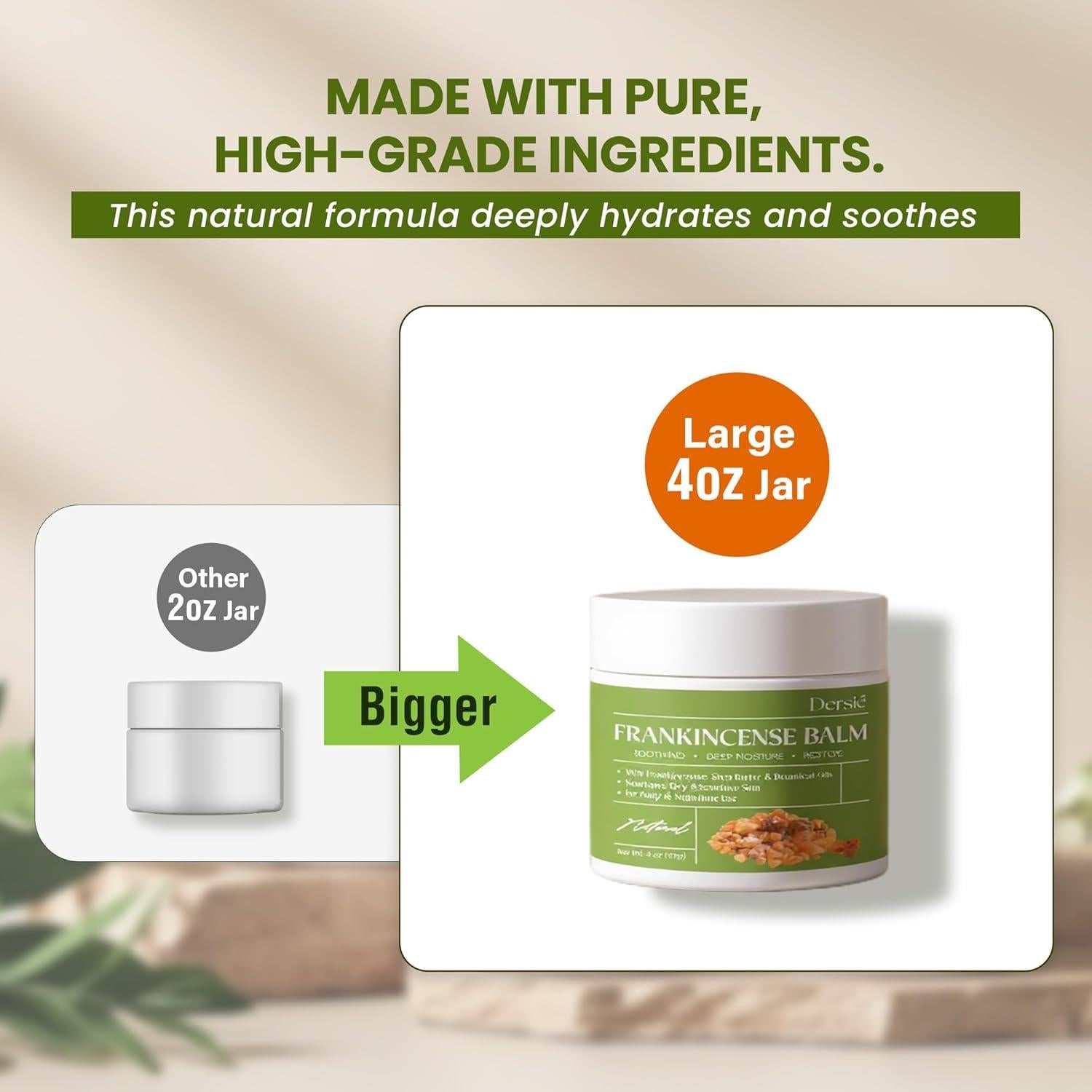 Bálsamo de Incienso Dersie 113.4 g - Alivio Muscular y Piel