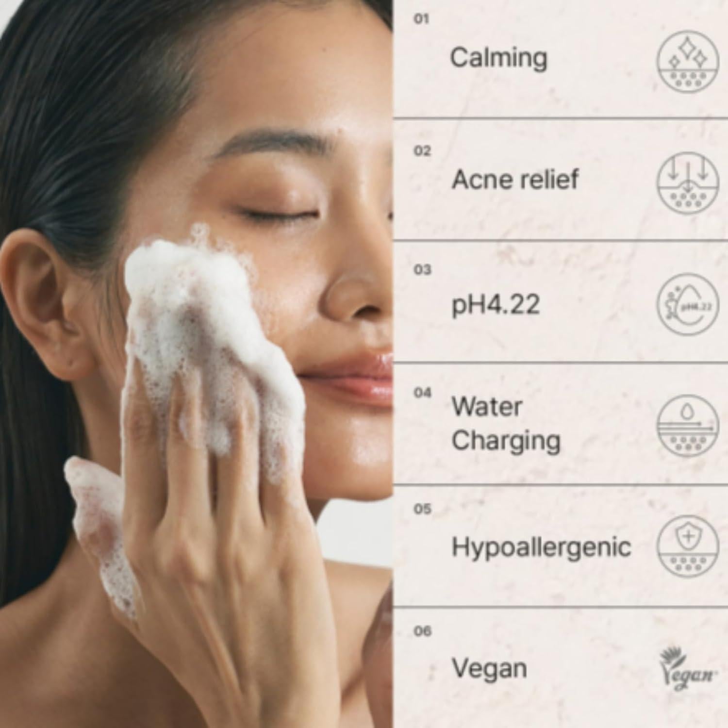 Limpiador Espumoso BONAJOUR Jengibre Aqua Relief 156.9 ml