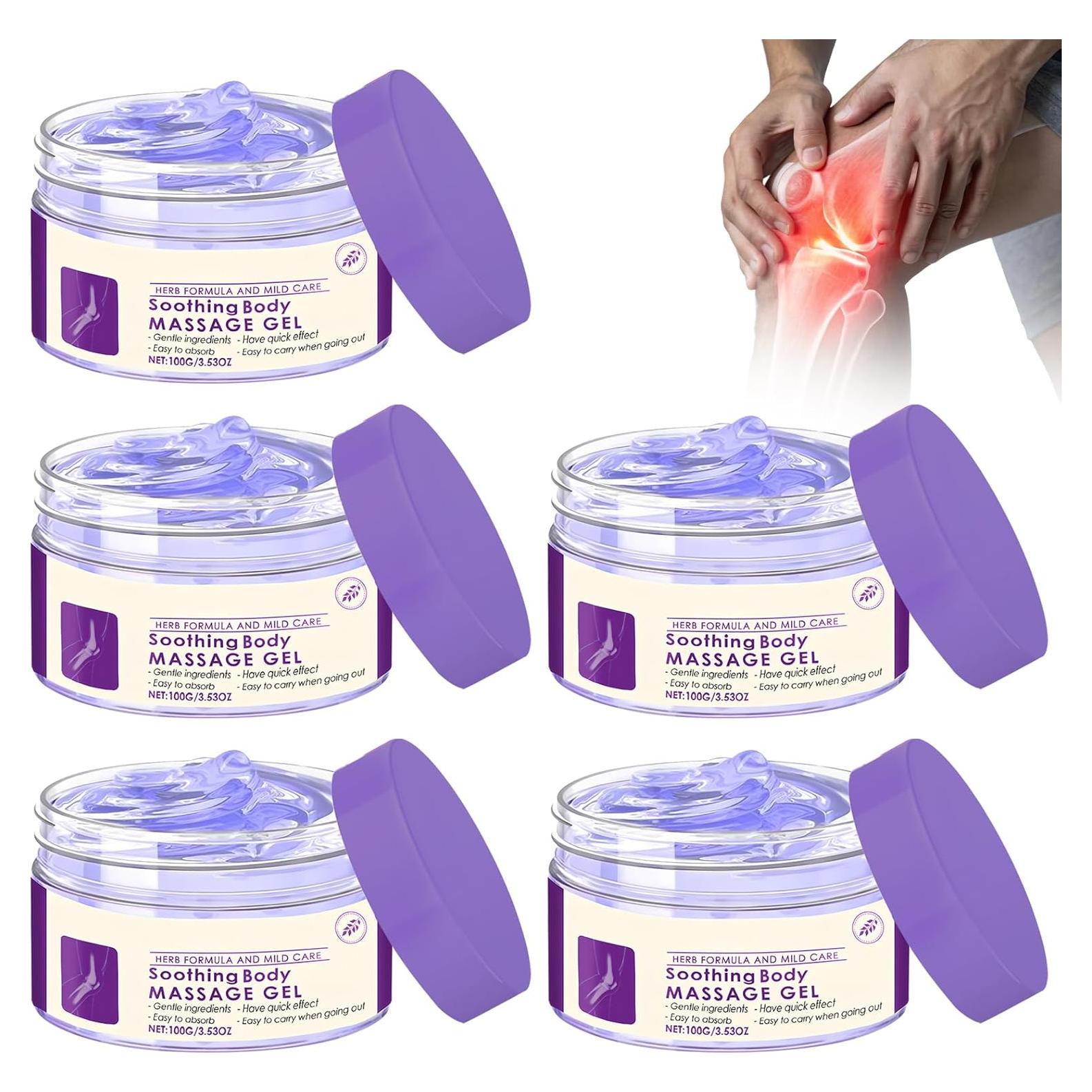 Gel de Masaje Corporal Calmante VivaBloom 100g con Jengibre