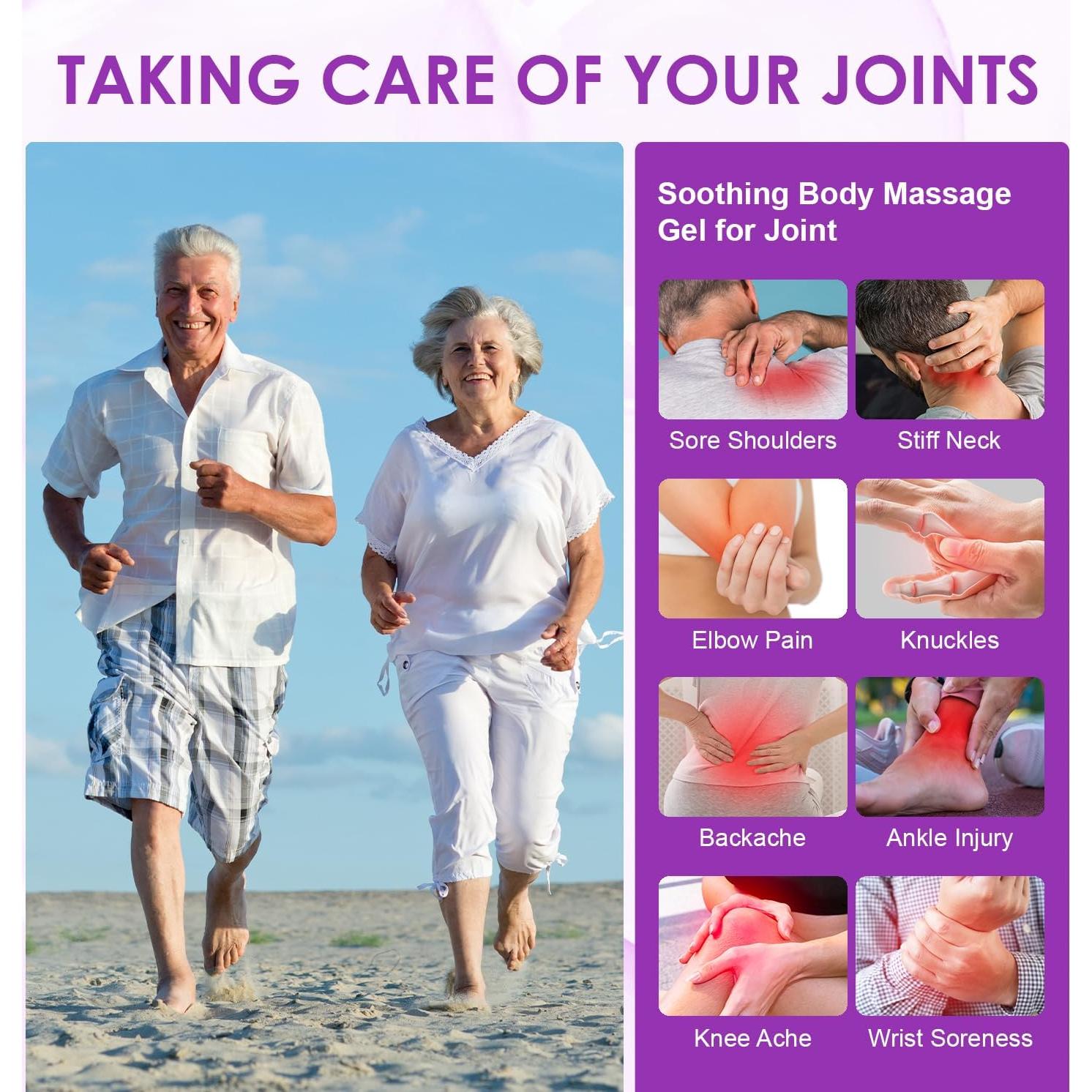 Gel de Masaje Corporal Calmante VivaBloom 100g con Jengibre