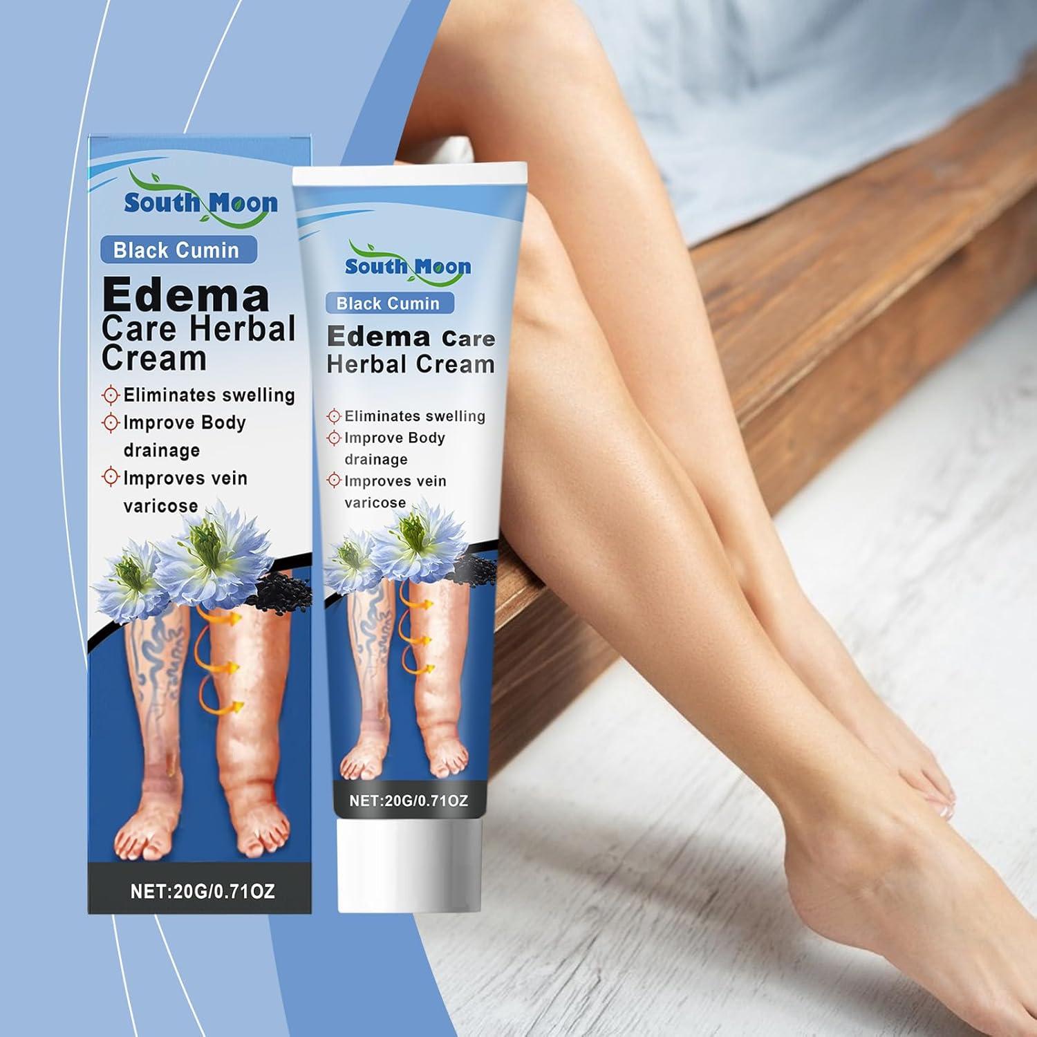 Crema Herbal South Moon para Cuidado de Edema 20g