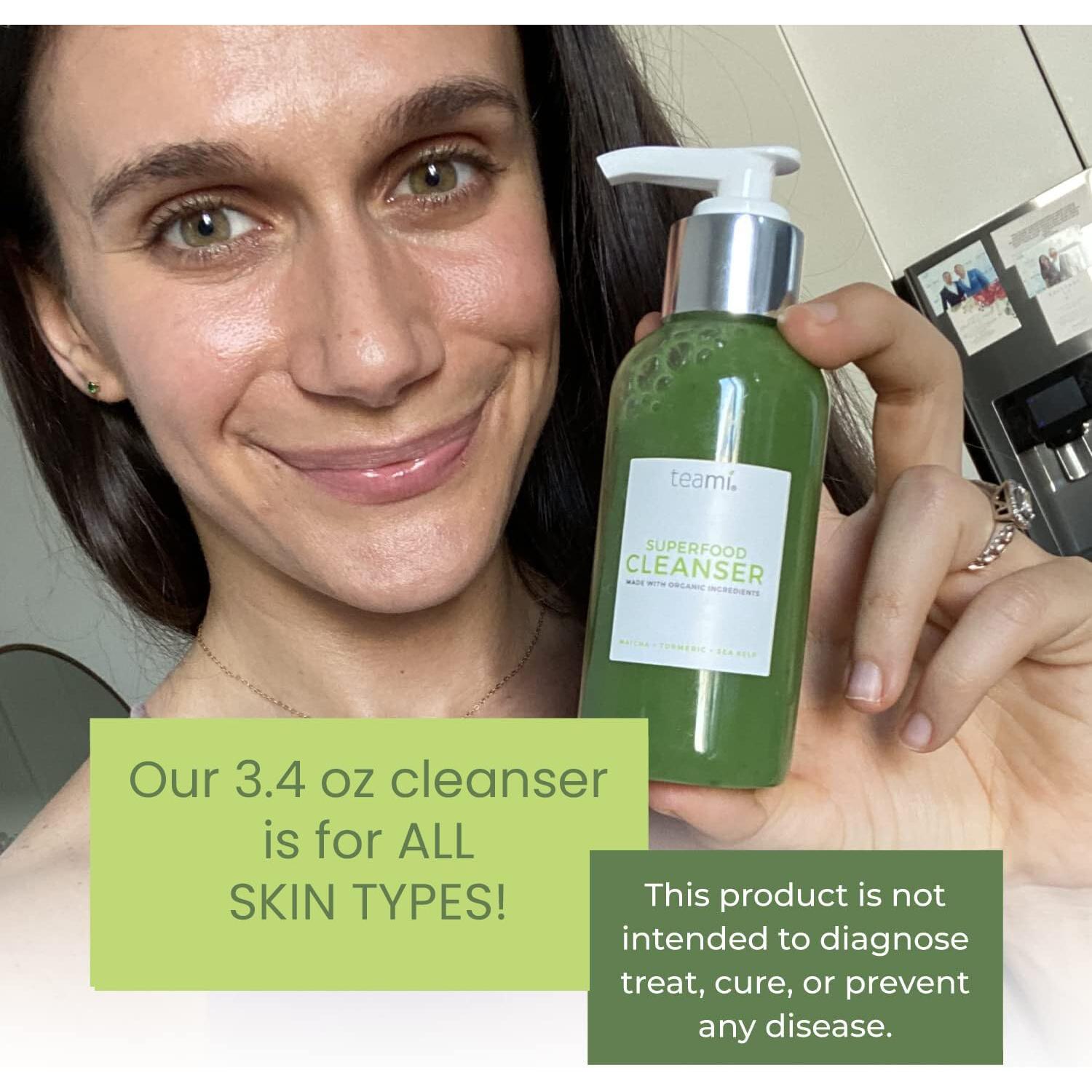 Limpiador Facial Teami 100ml con Ácido Salicílico y Aloe