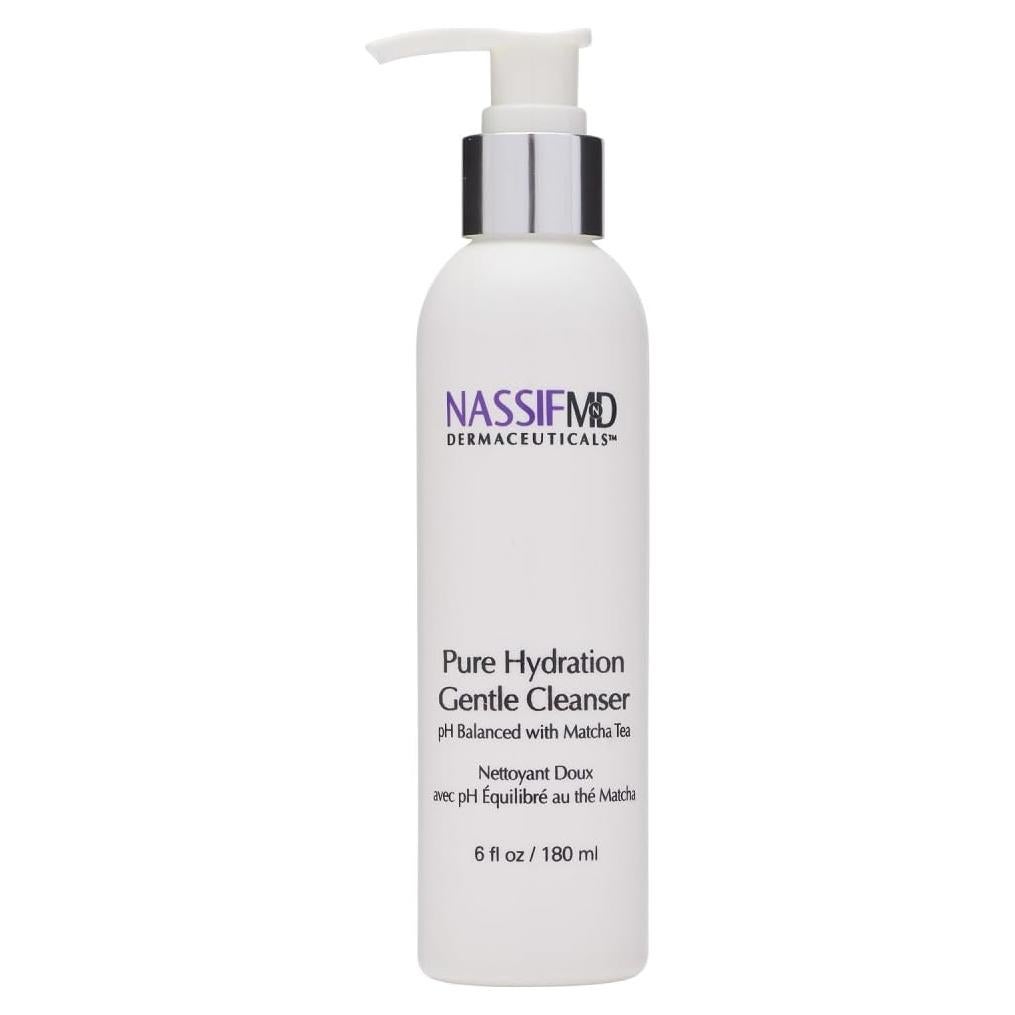 Limpiador Facial Hidratante NassifMD 177ml con Matcha y Cáñamo