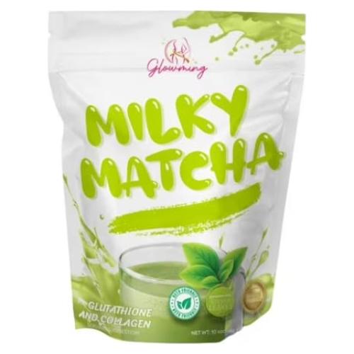 Bebida de Glutatión y Colágeno Cris Cosmetics Milky Matcha 10 Sobres