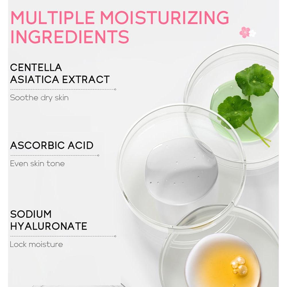 Kit de Cuidado de la Piel Sakura Blopuivo - 5 Piezas Viaje