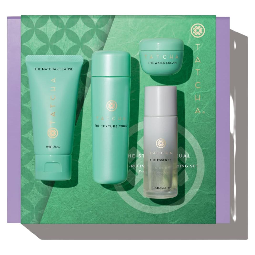 Conjunto Ritual de Inicio Tatcha - Refinador de Poros 2 Semanas