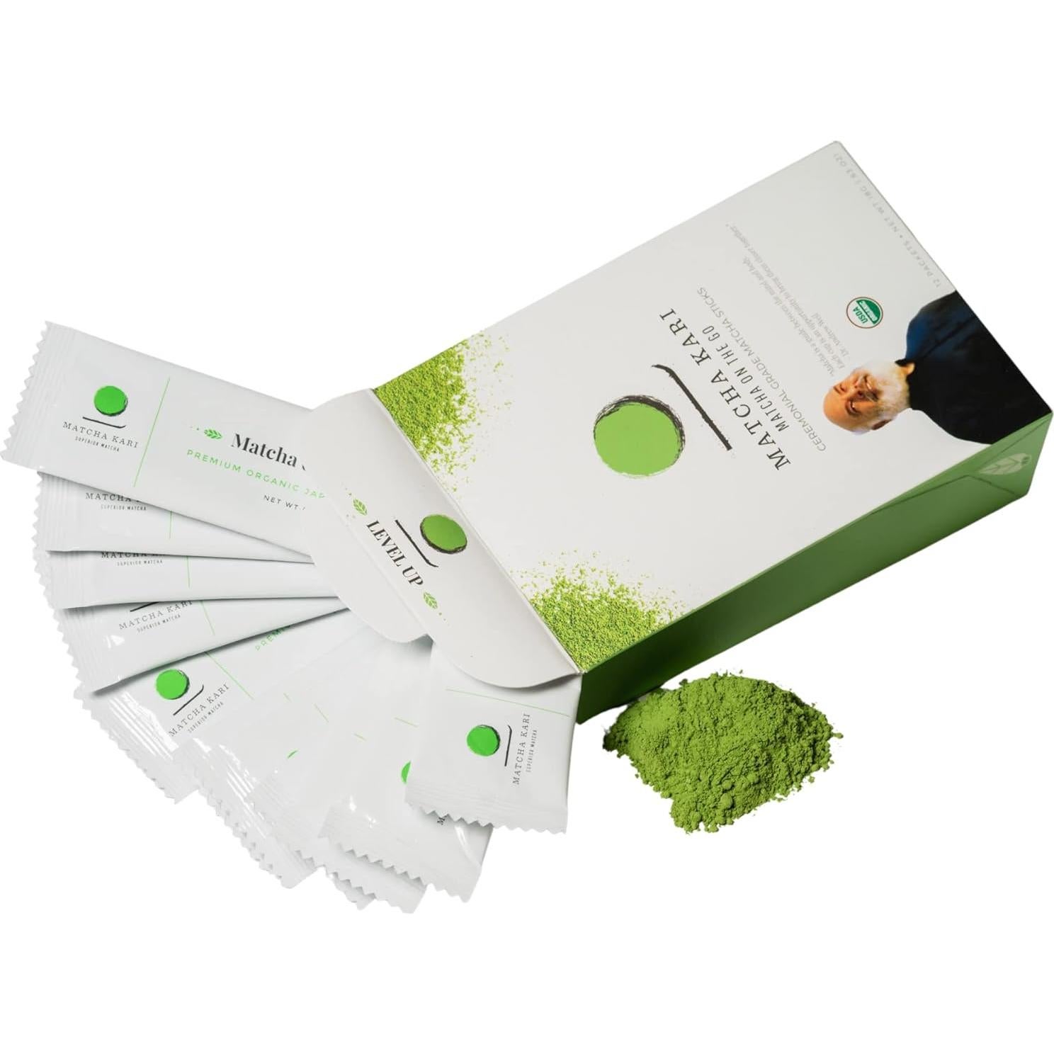 Palitos de Matcha Orgánico Ceremonial Dr. Weil - 12 Unidades