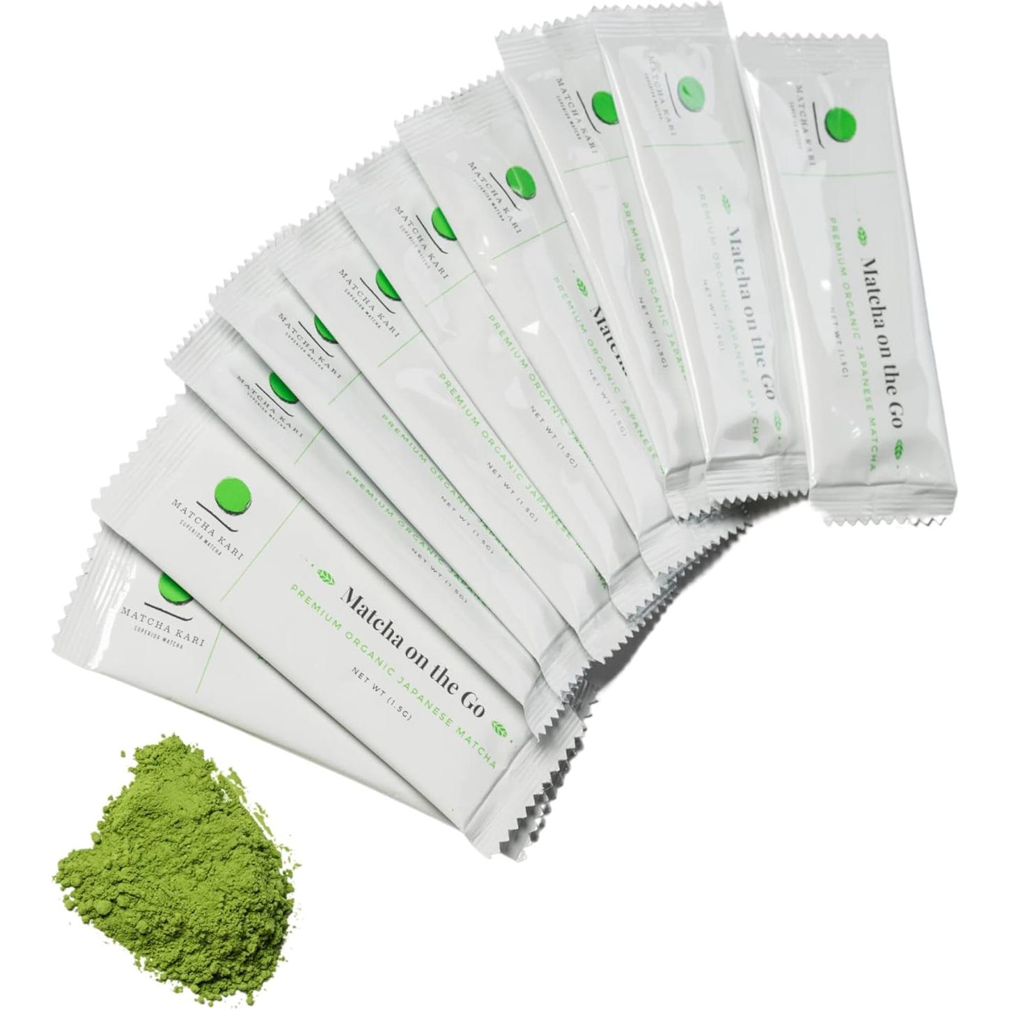 Palitos de Matcha Orgánico Ceremonial Dr. Weil - 12 Unidades