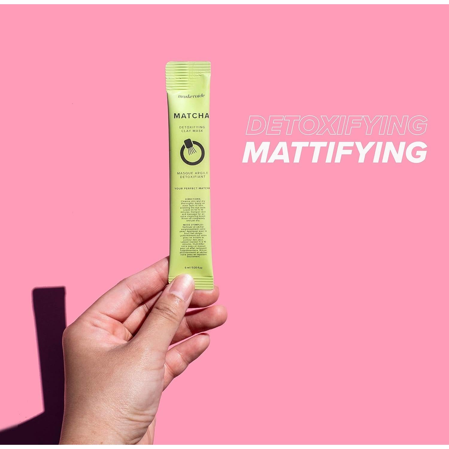 Mascarilla de Arcilla Desintoxicante MaskerAide 5 Unidades