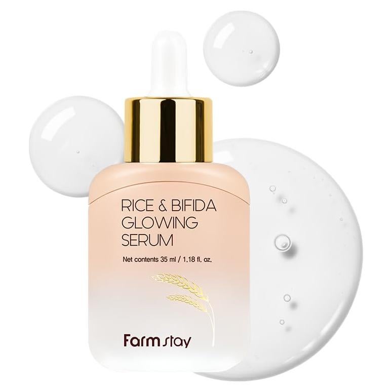 Suero Iluminador de Arroz y Bifida Farmstay 35 ml - Removedor de Manchas