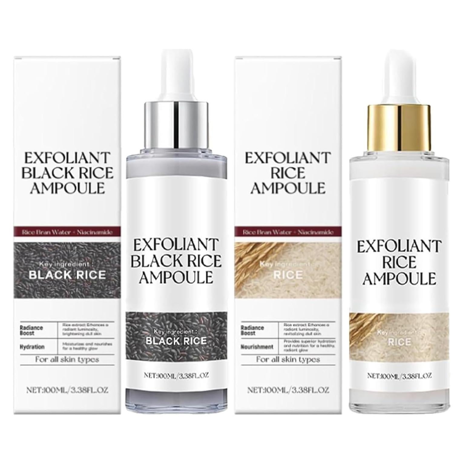 Set de Ampoule Exfoliante de Arroz YG LianKai 2 Pcs 100ml