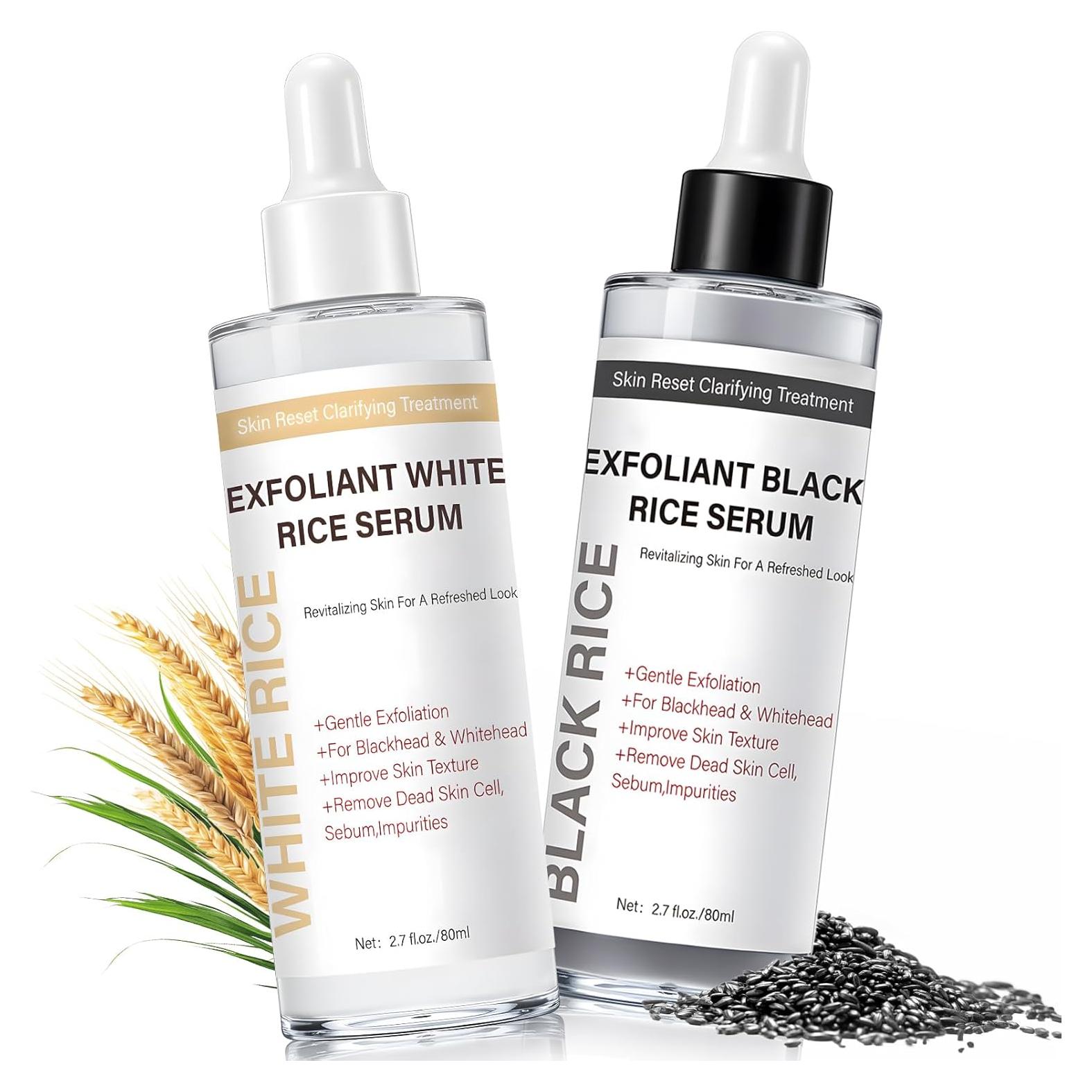 Exfoliante de Arroz Negro PIVETOS 421g Limpieza Profunda