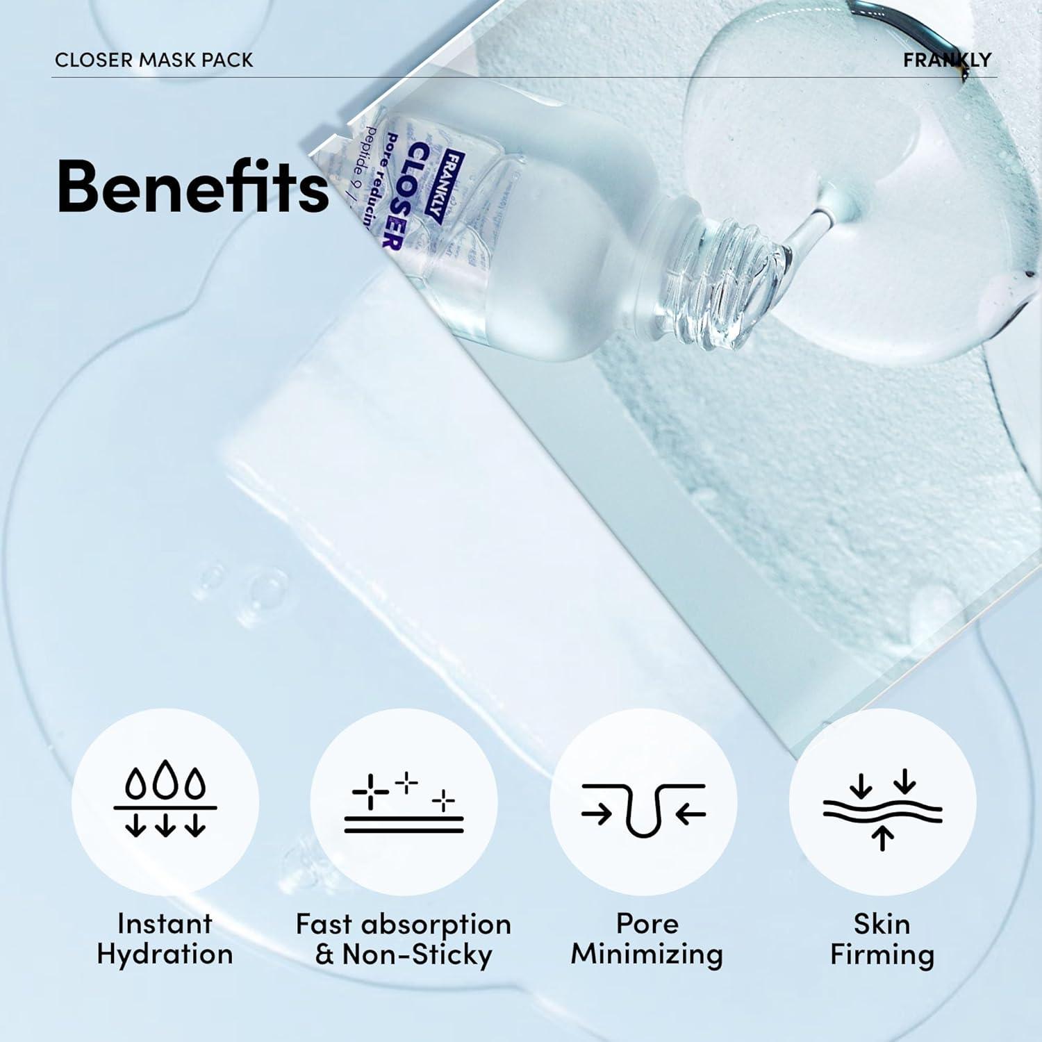 Máscara Facial Frankly Closer - Minimiza Poros, 21.9 ml