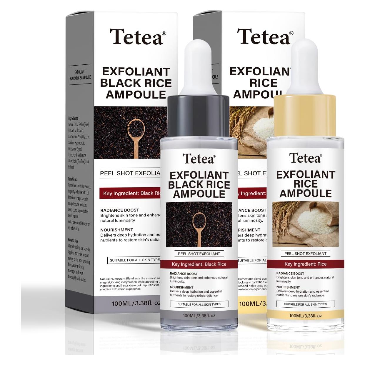 Dúo de Ampollas Exfoliantes Tetea - 200 ml Total Hidratante
