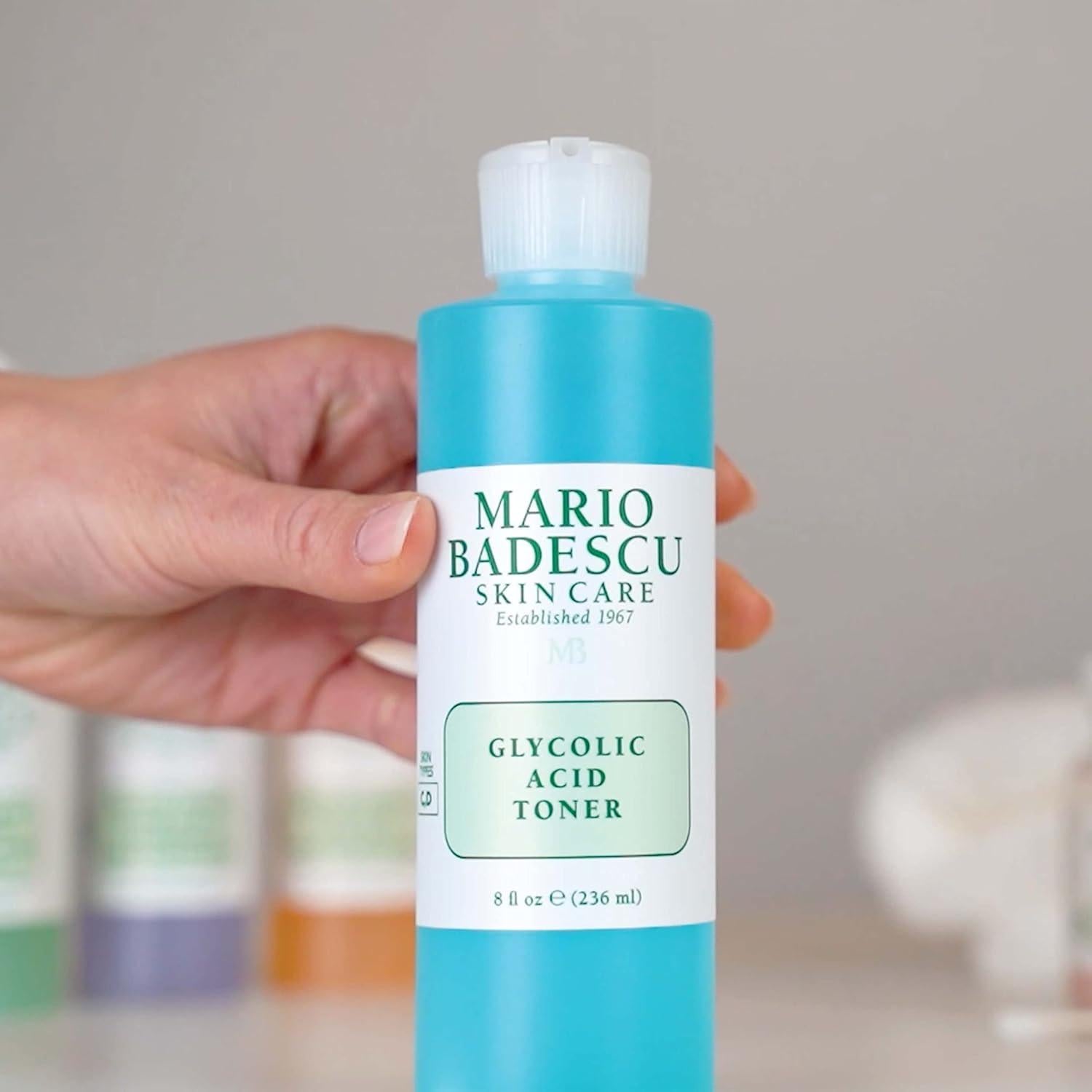 Tónico Facial Mario Badescu 473ml Ácido Glicólico Piel Seca/Mixta