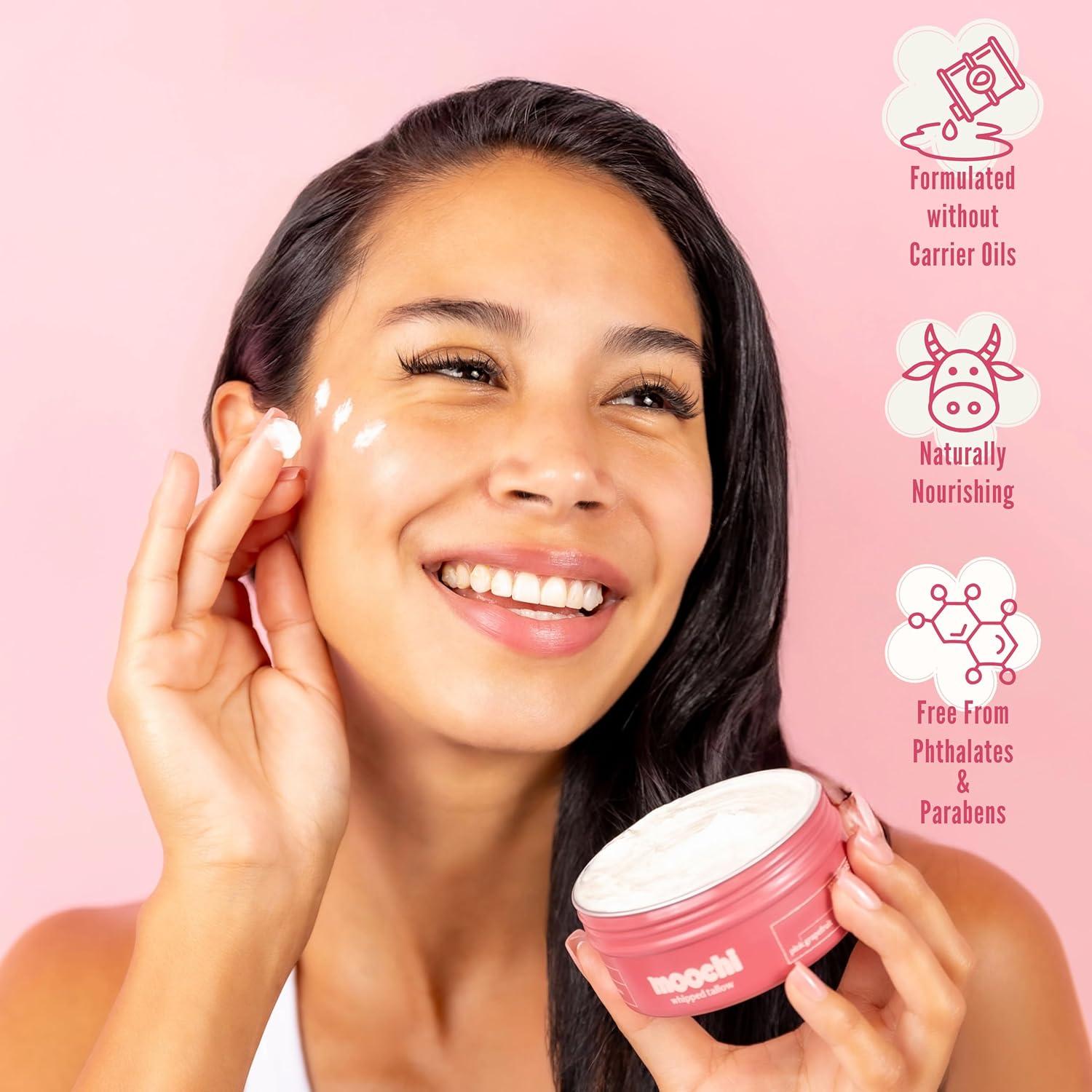 Grasa de Res Orgánica 100% - Hidratante Natural Pomelo Rosa