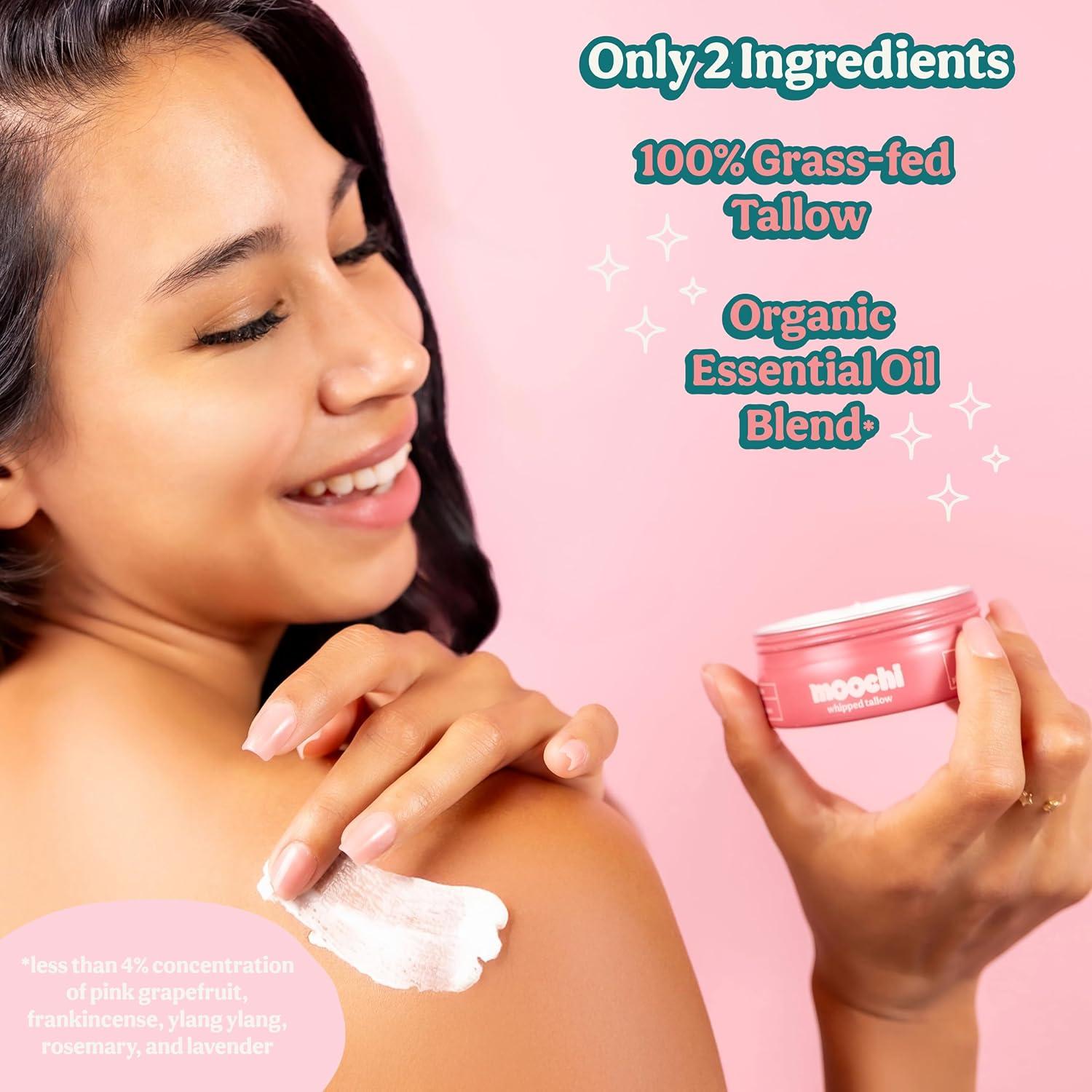 Grasa de Res Orgánica 100% - Hidratante Natural Pomelo Rosa