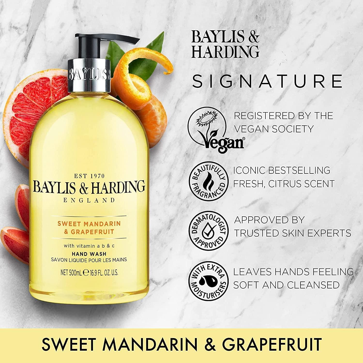 Jabón de Manos Baylis y Harding Mandarina y Pomelo 500 ml