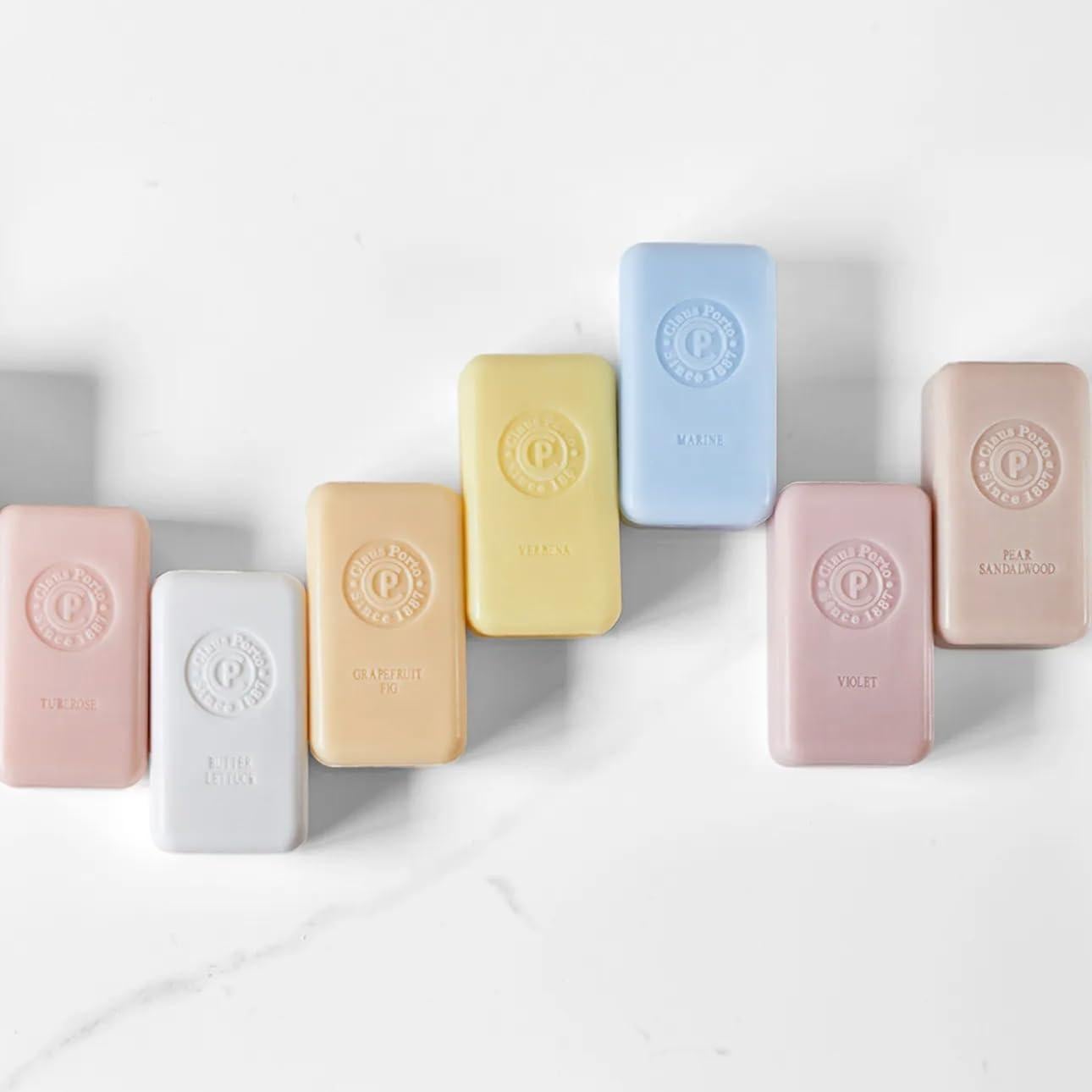 Jabón Mini Barbear Claus Porto Pomelo Higo 50g - Limpiador Nutritivo