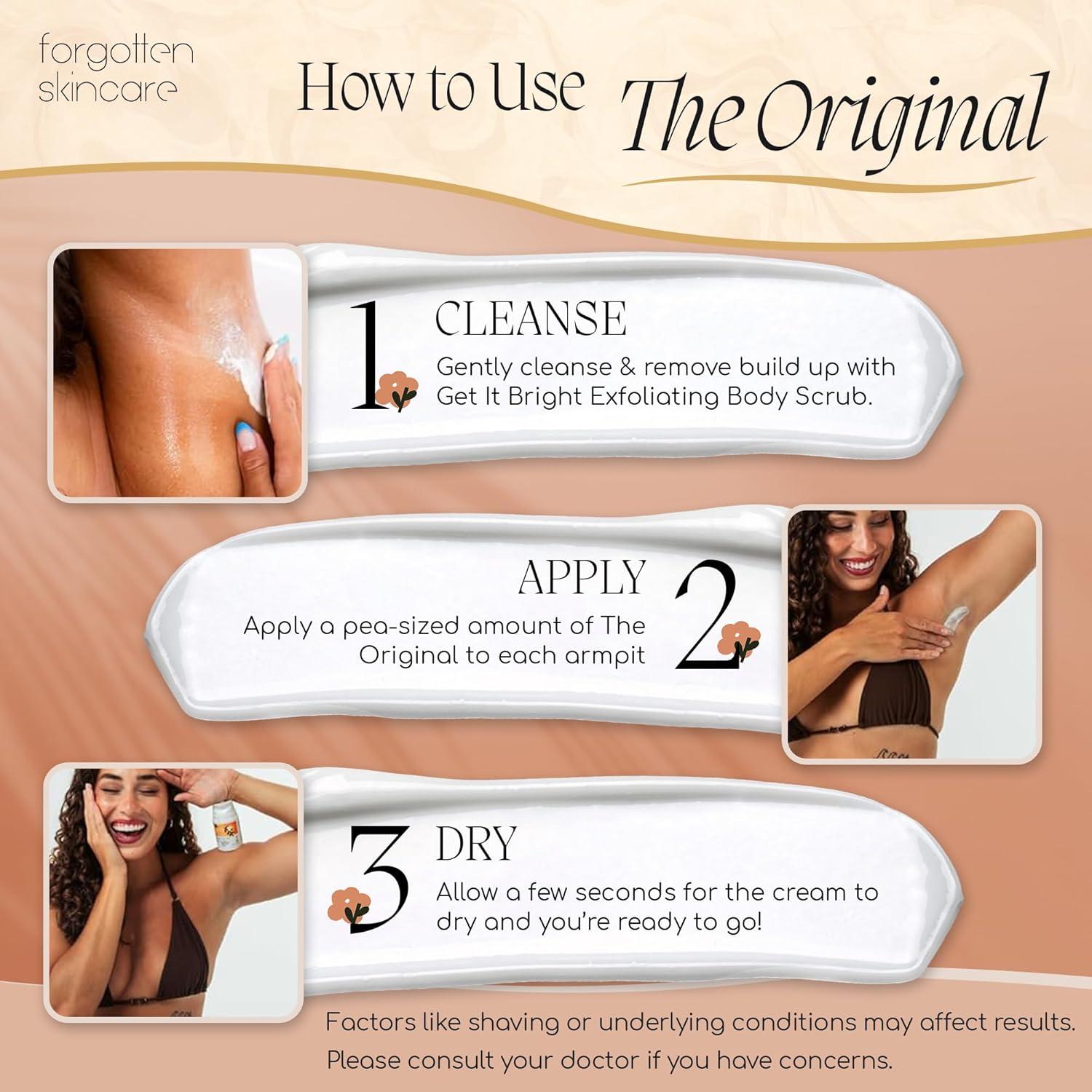 Crema Desodorante Aclaradora Forgotten Skincare 50 ml