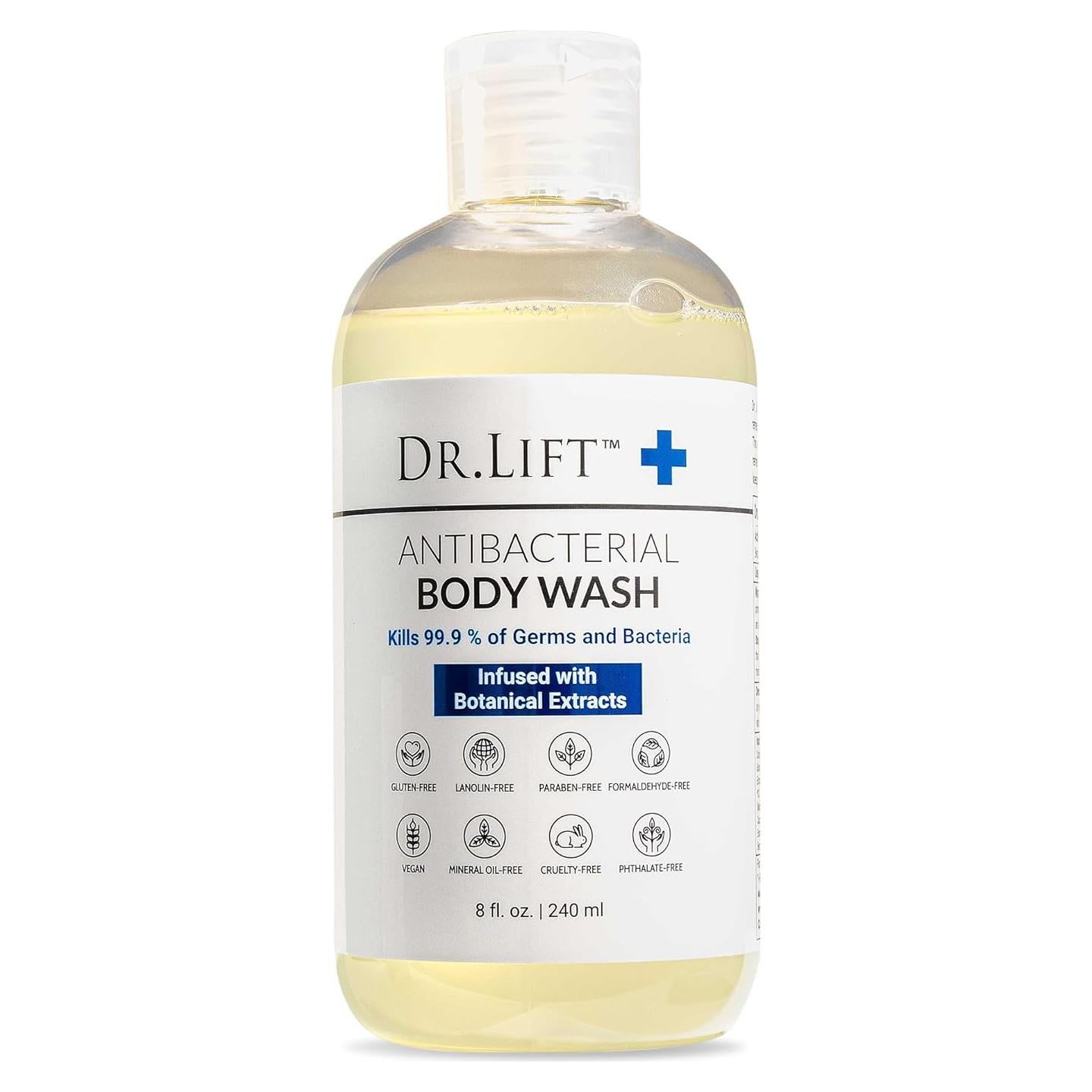 Jabón Corporal Antibacteriano Dr. Lift 226.8 g - Gel de Ducha