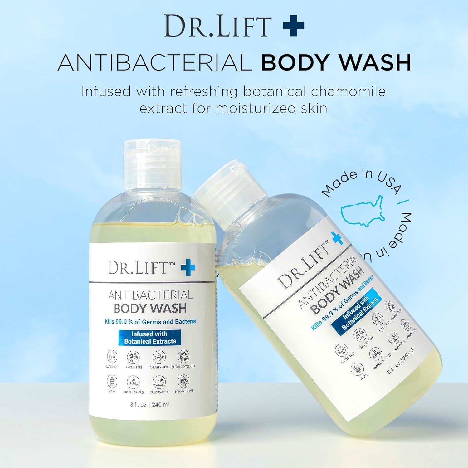 Jabón Corporal Antibacteriano Dr. Lift 226.8 g - Gel de Ducha