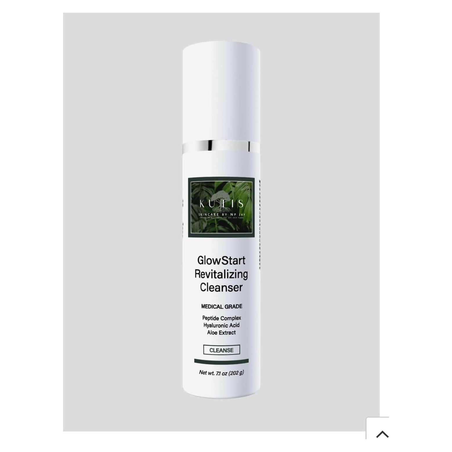 KUTIS GlowStart Limpiador Facial 200g - Grado Médico con Péptidos