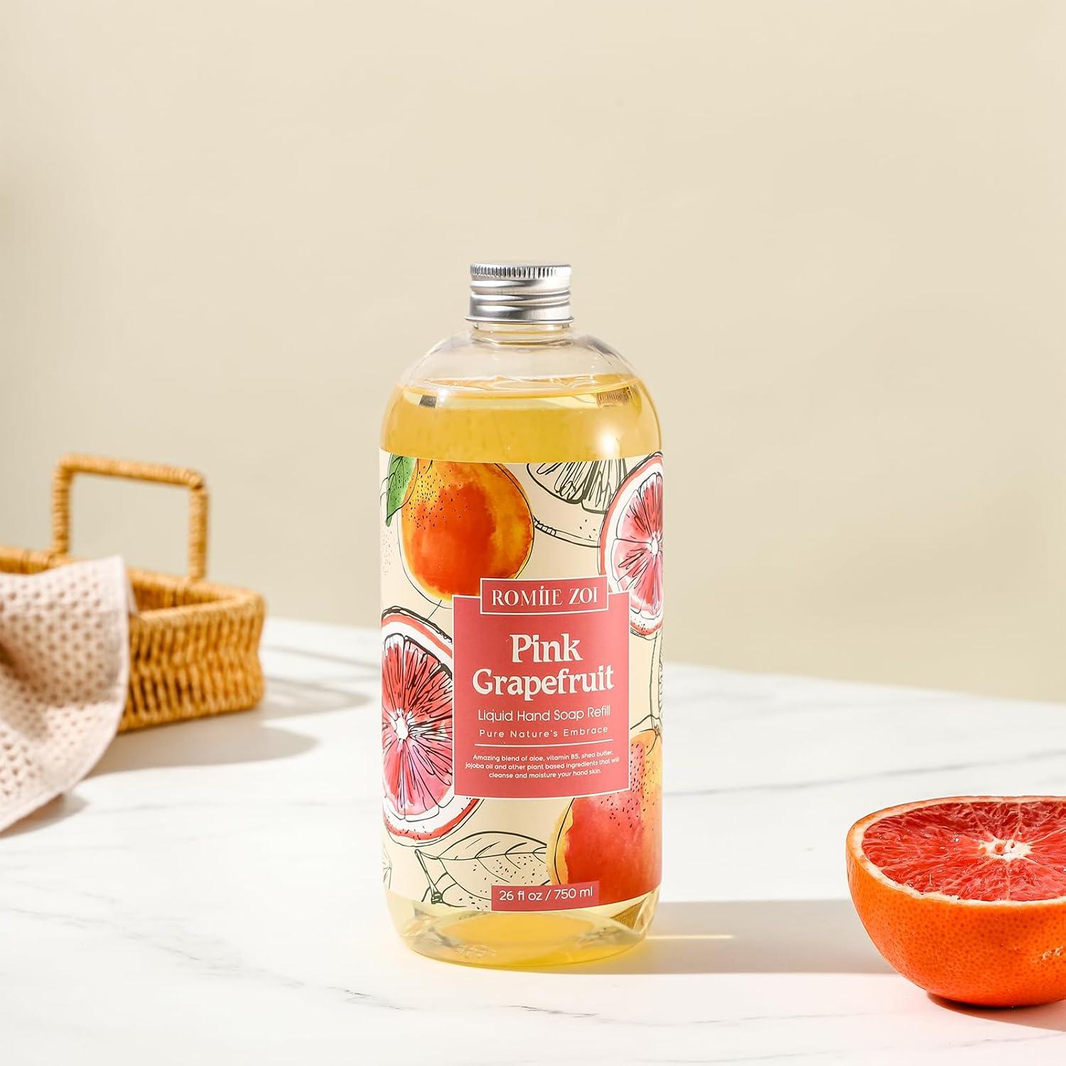 Jabón Líquido para Manos Romiie Zoi Pomelo Rosa 750 ml