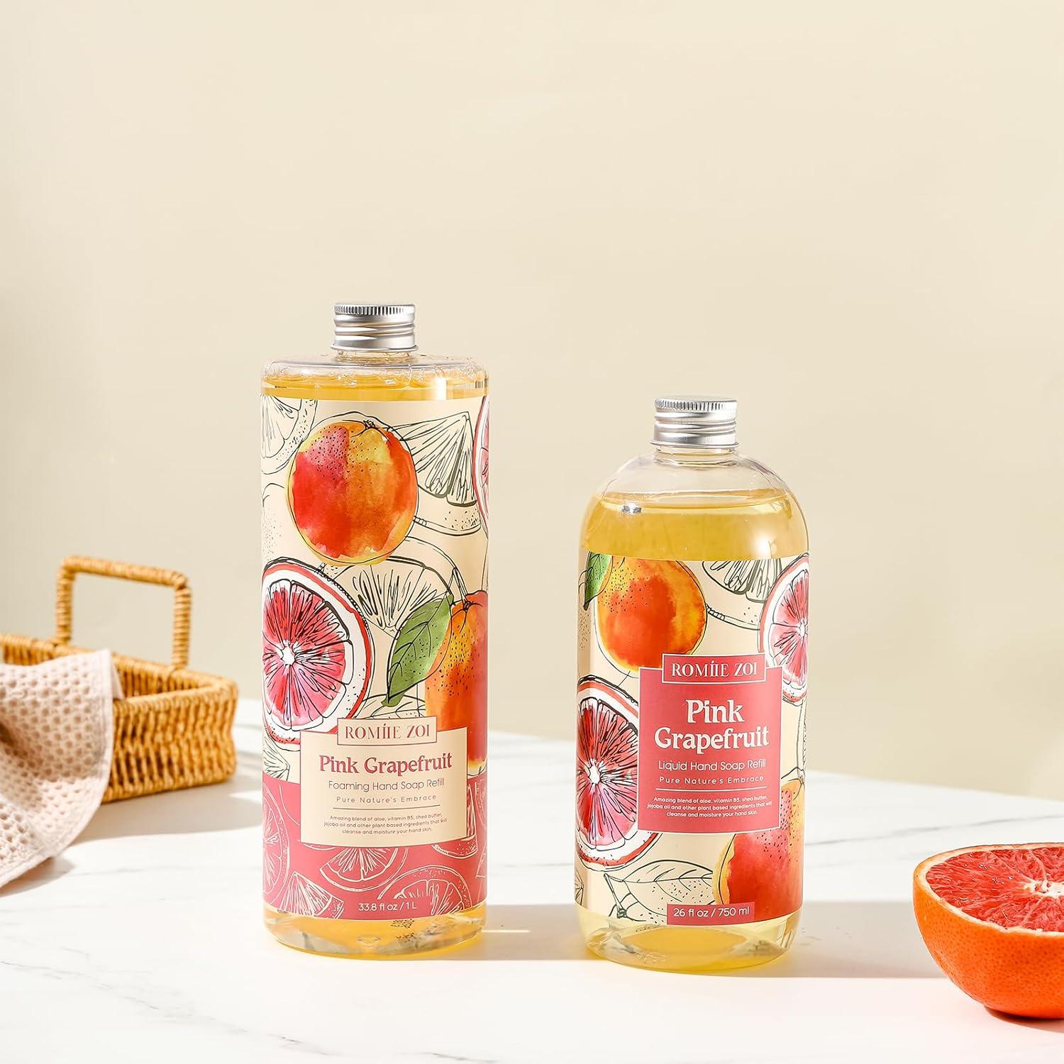 Jabón Líquido para Manos Romiie Zoi Pomelo Rosa 750 ml