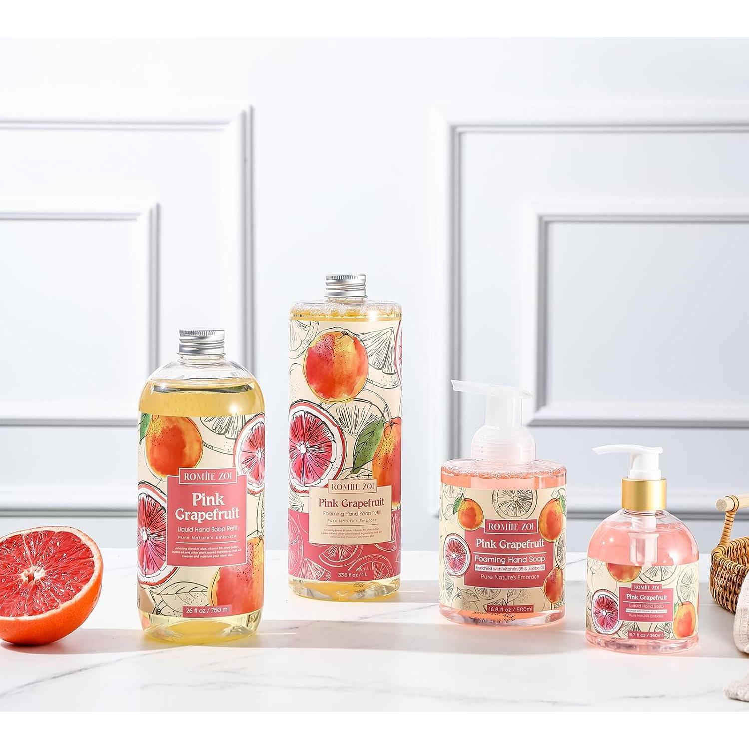 Jabón Líquido para Manos Romiie Zoi Pomelo Rosa 750 ml