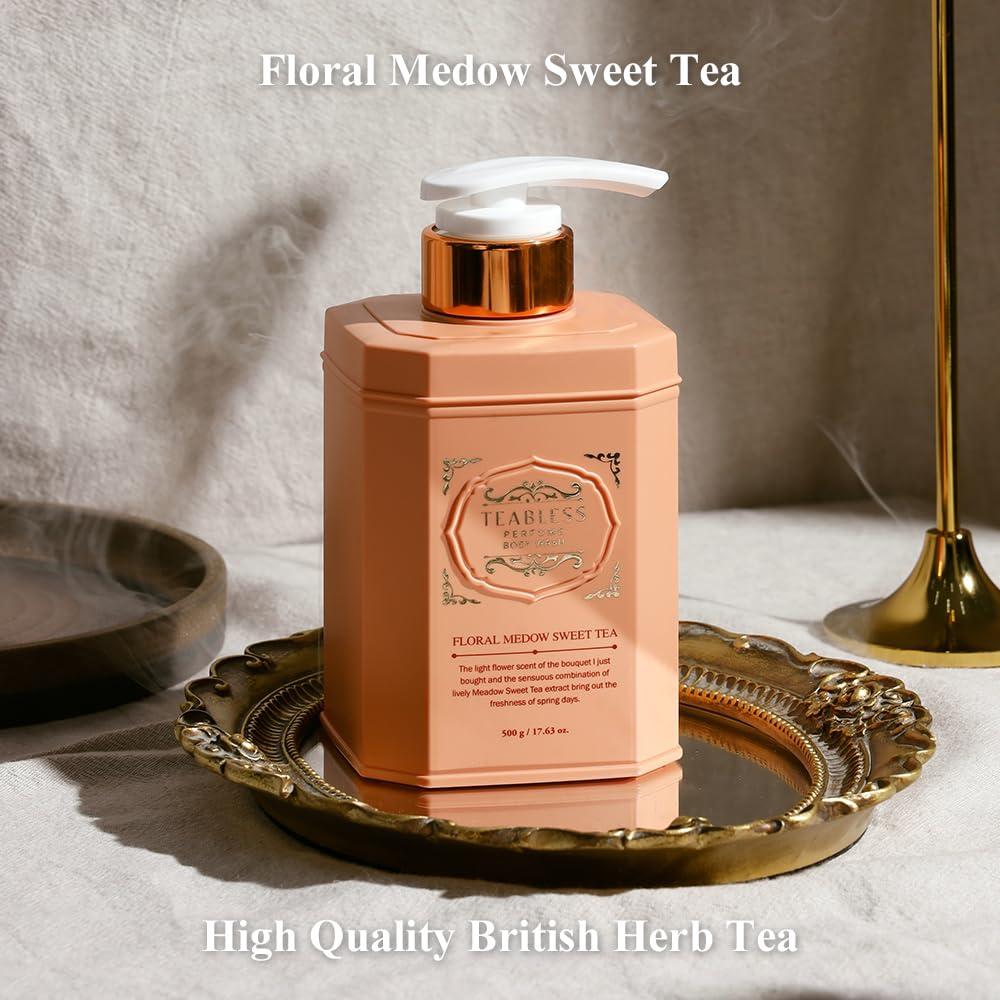 Jabón Corporal Vegano Floral Meadow Sweet Tea 500g - Hidratante